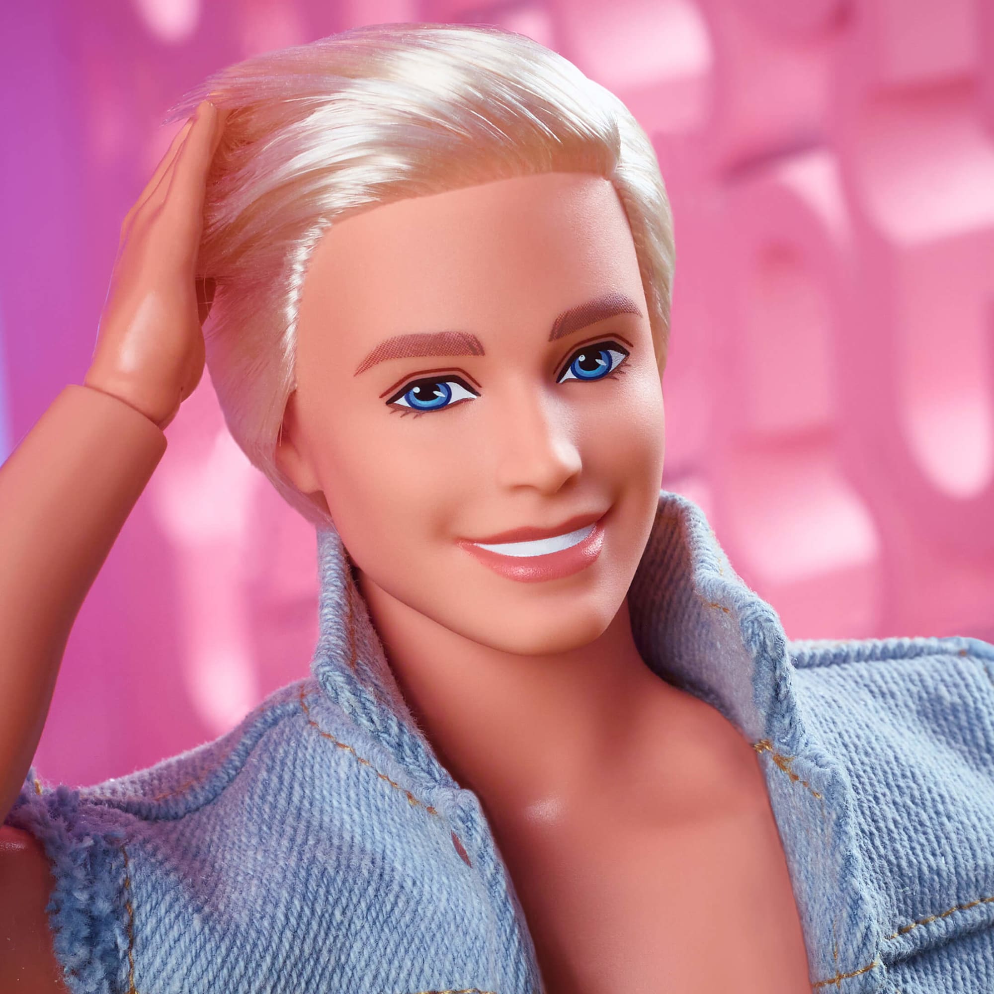 Ken Doll Wearing Denim Matching Set – Barbie The Movie - Image 3
