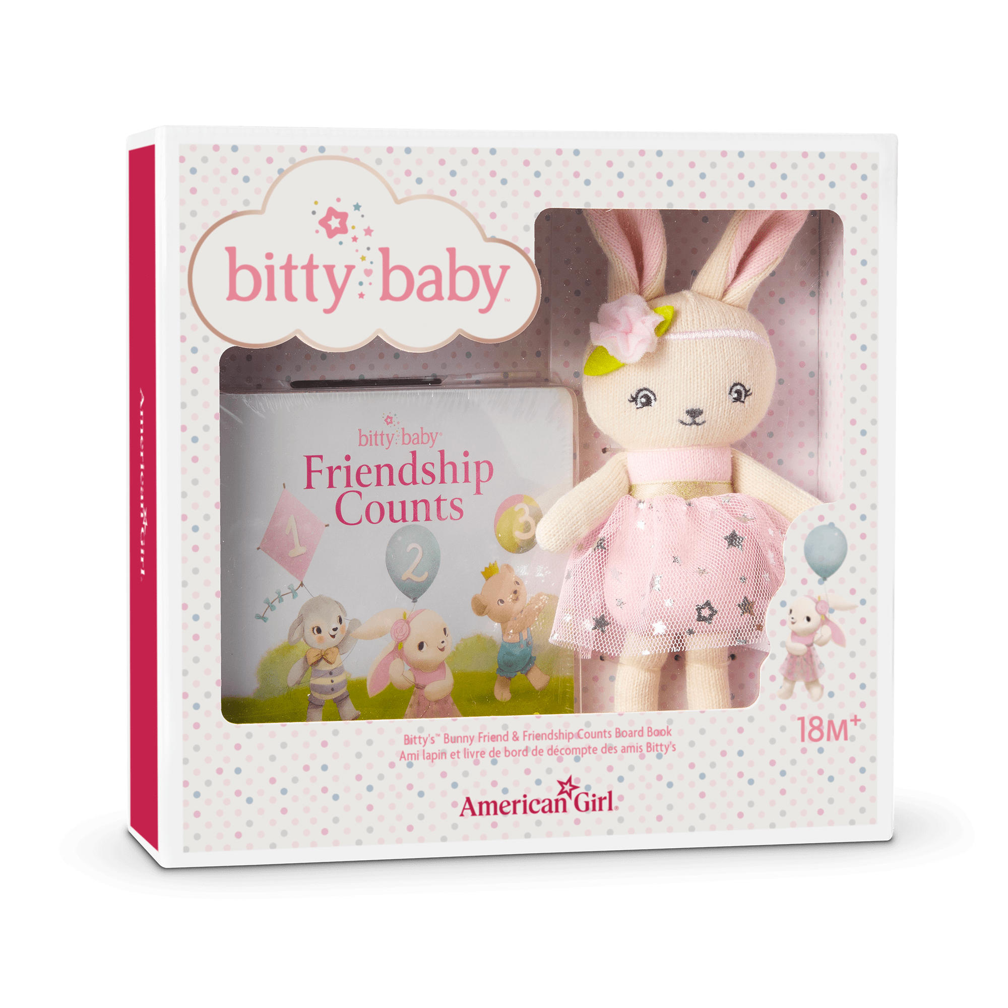 Bitty's™ Bunny Friend & Friendship Counts Board Book - Image 4