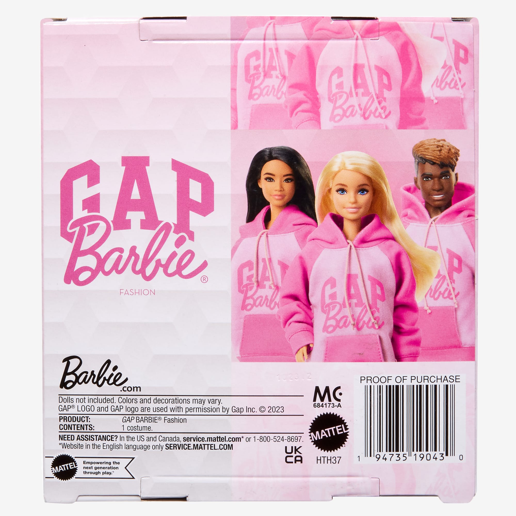 Gap x Barbie Doll-Sized Hoodie - Image 2