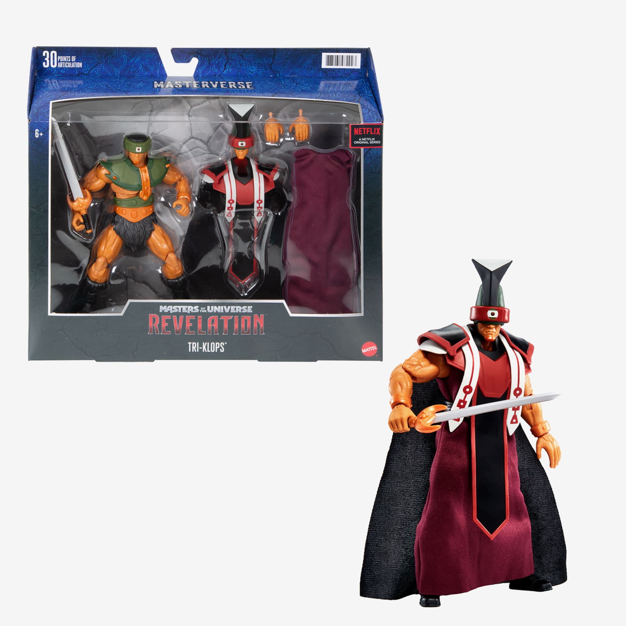 Masters of the Universe Masterverse Revelation Tri-Klops Action Figure - Image 8