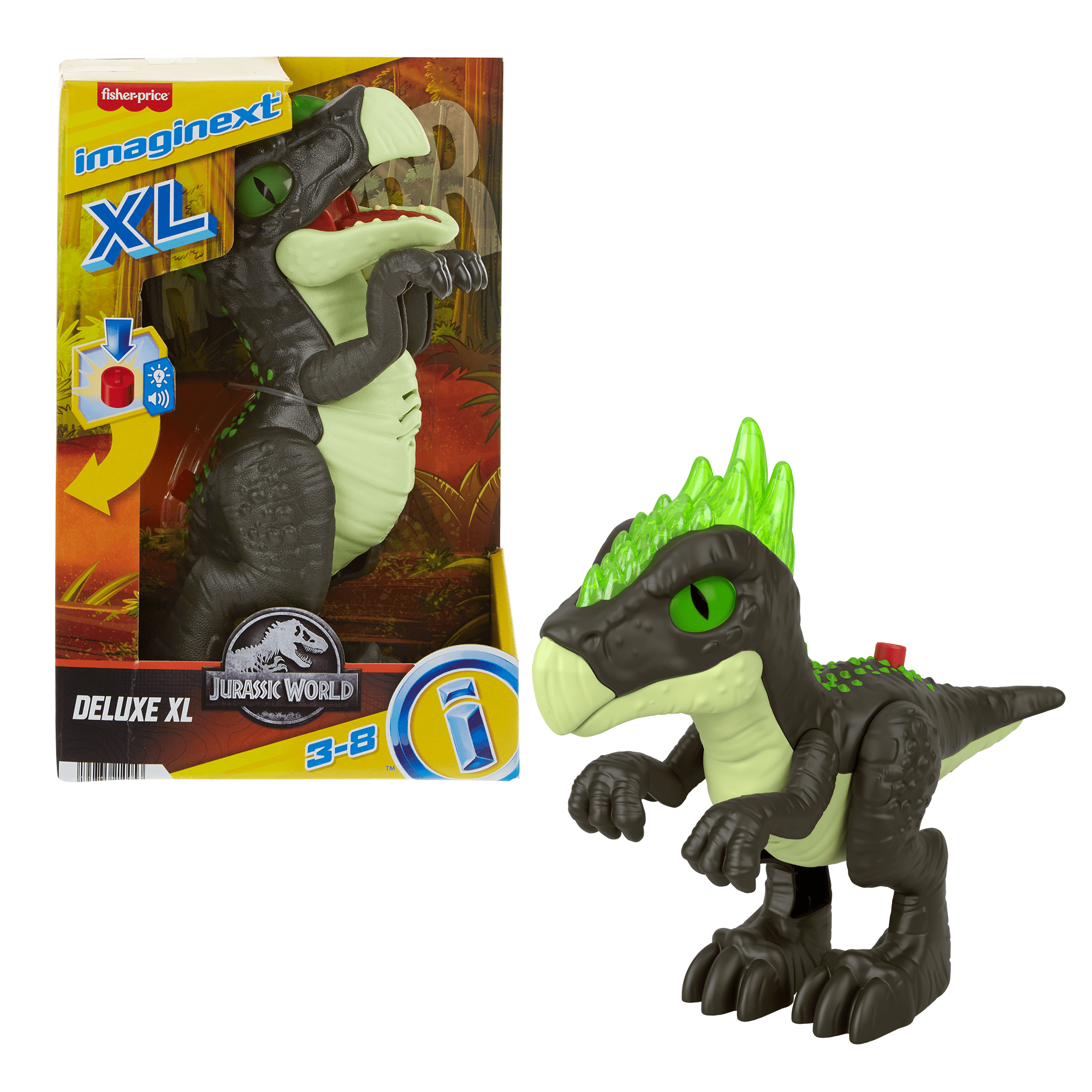 Imaginext Jurassic World Dinossauro de Brinquedo Dracorex XL Deluxe - Image 6