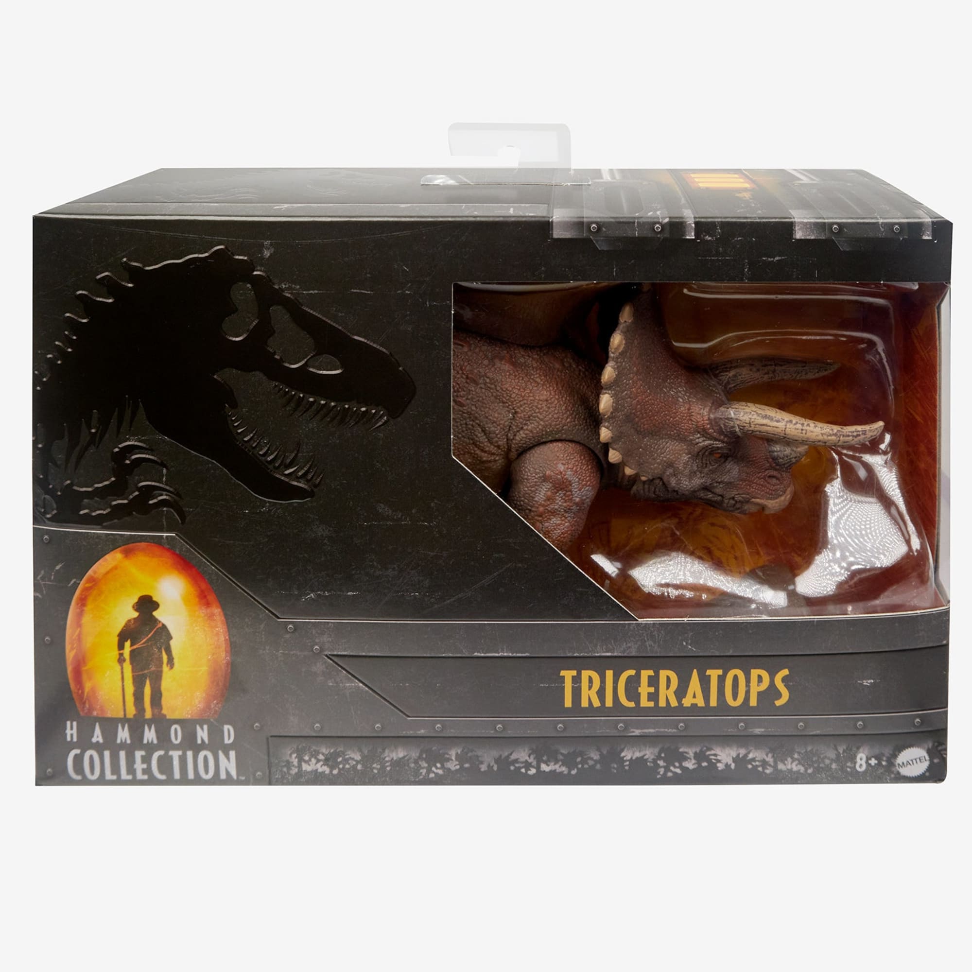 Jurassic World Hammond Collection Triceratops Figure - Image 6