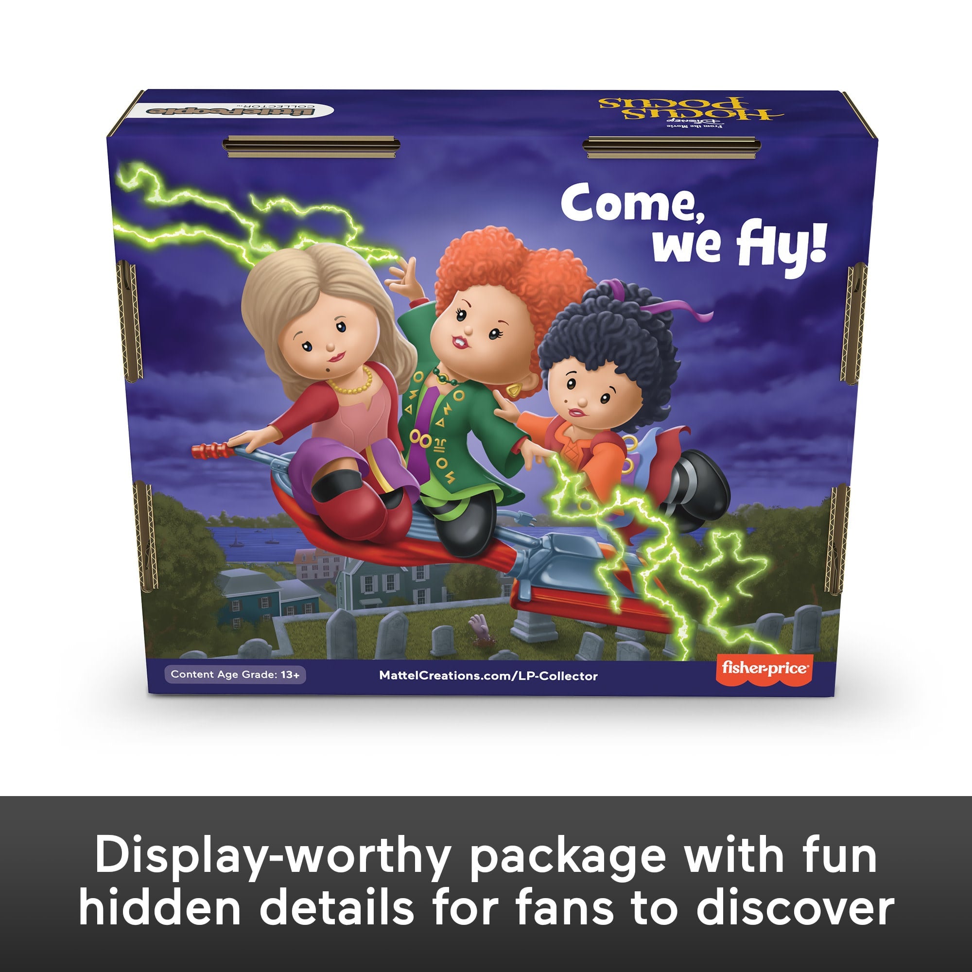 Little People Collector Disney Hocus Pocus Special Edition Figure Set. 3 Figurines - Image 6