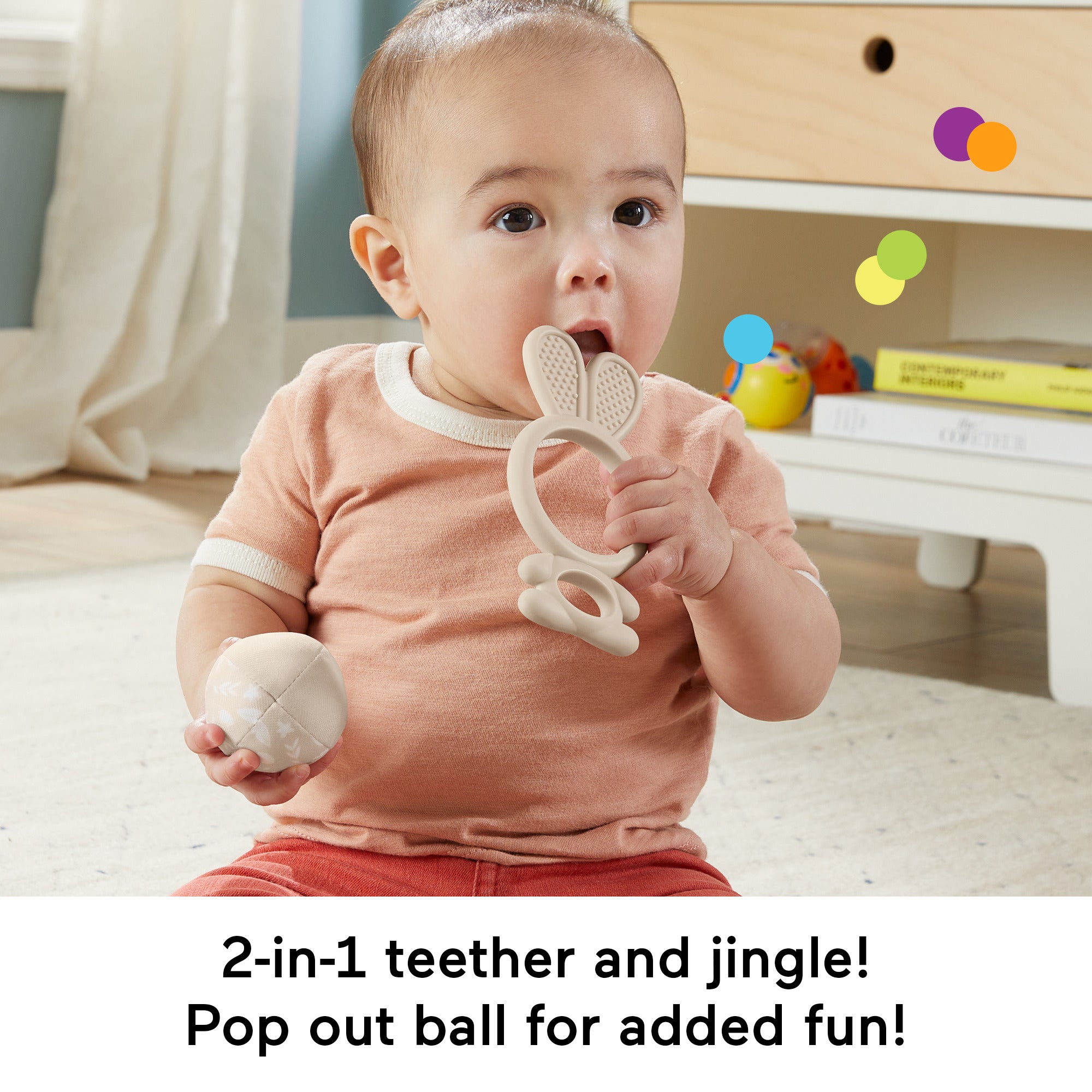 Fisher Price So Many Senses Gift Set. 4 Baby Sensory Toys With Fine Motor Activities - Image 3