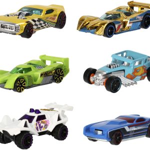 Hot Wheels Super Rigs. 1:64 Scale Toy Car And Matching Transporter. 2 Vehicles