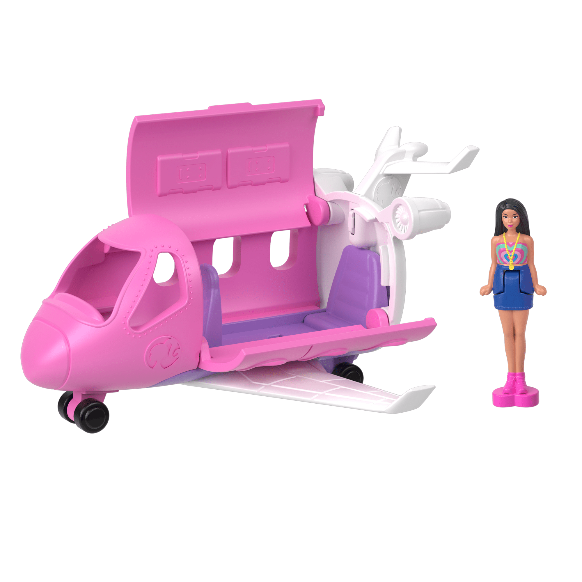 Barbie Mini BarbieLand Veículo para Boneca Avião dos Sonhos - Image 4