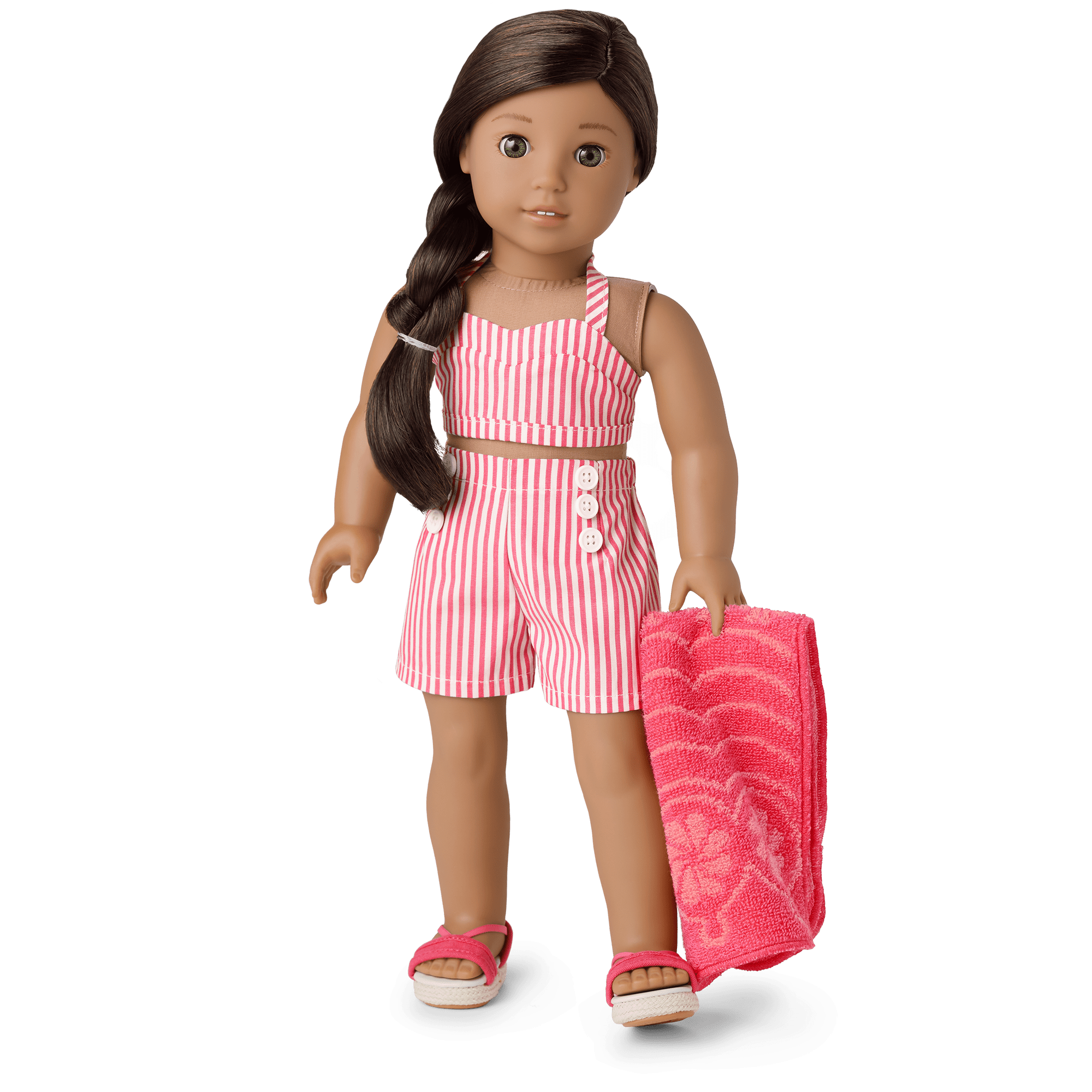 Nanea's™ Swimsuit & Beach Accessories for 18-inch Dolls (Historical Characters) - Image 4