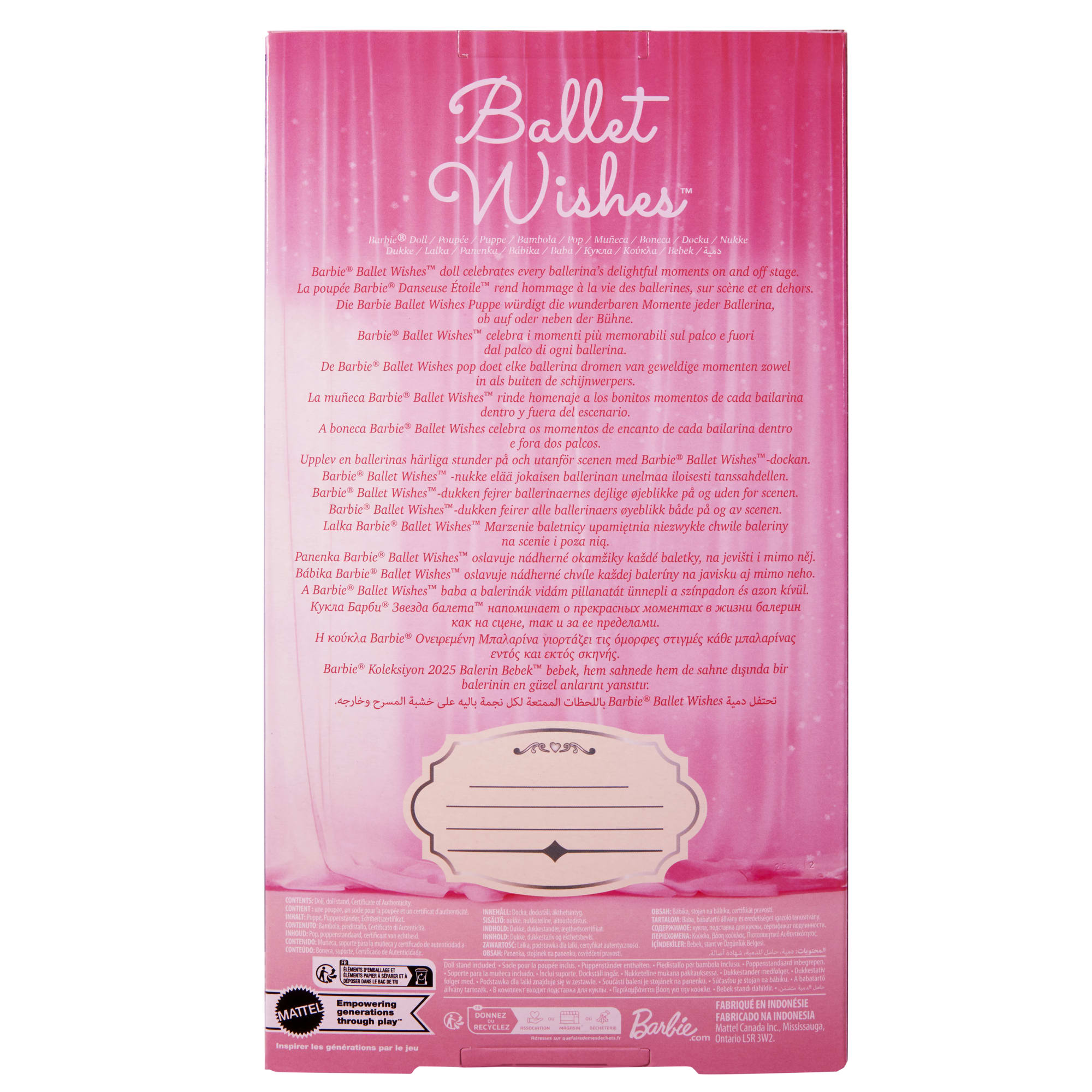 Ballet Wishes Barbie Doll - Image 16
