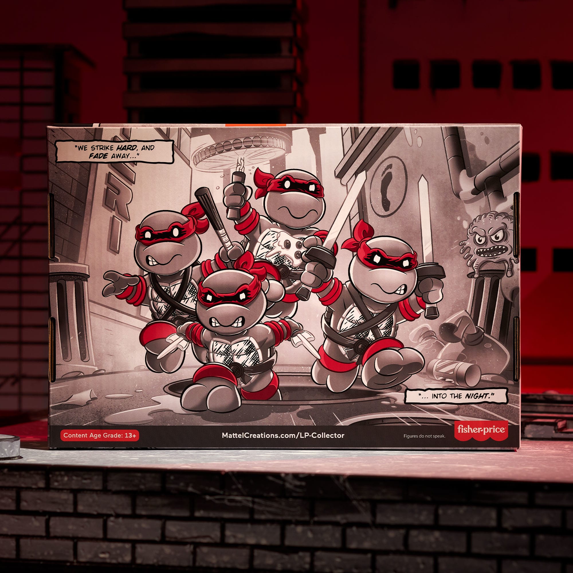 Little People Collector Teenage Mutant Ninja Turtles: Origins Special Edition Figure Set - Image 11