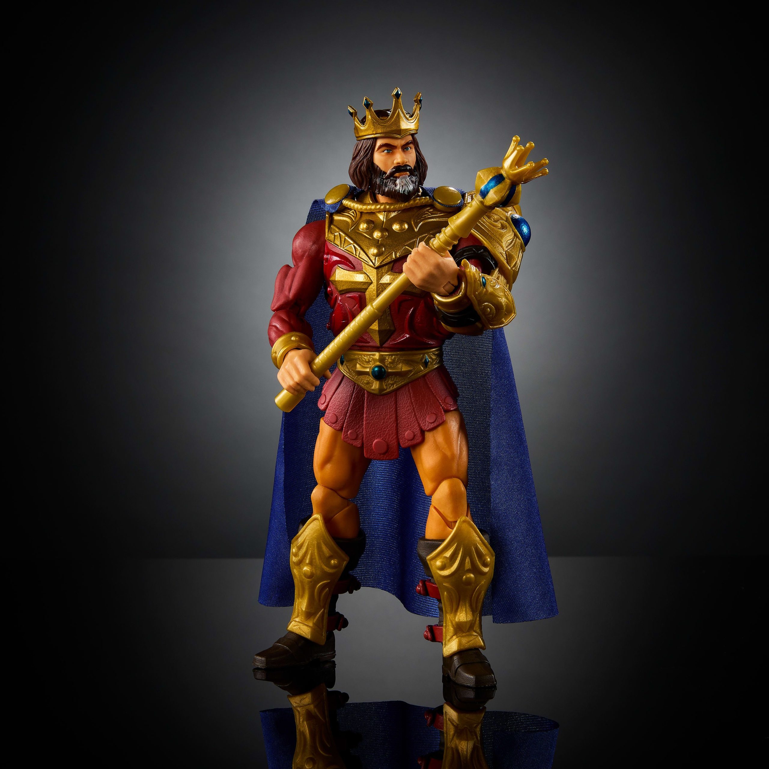 Masters Of The Universe Masterverse New Eternia King Randor MOTU Action Figure Toy. 30 Articulations - Image 4