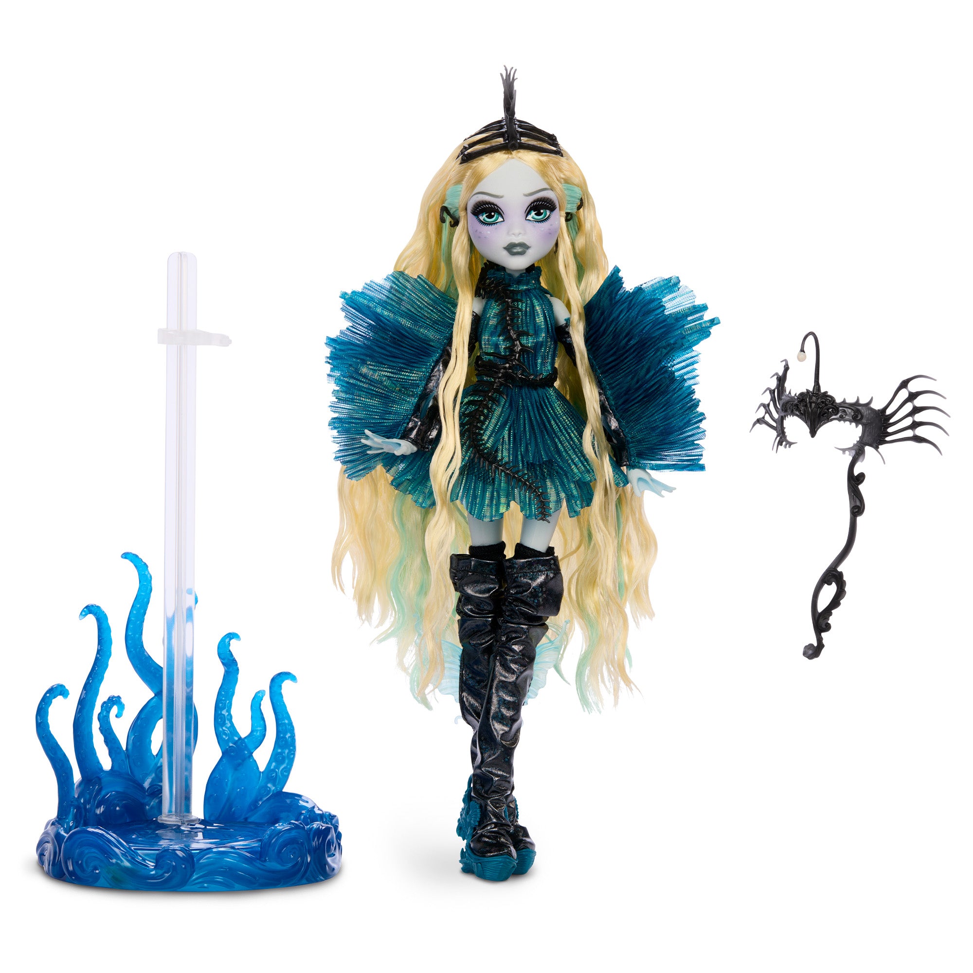 Monster High Skullector Ghouls Rule Lagoona Blue Doll - Image 4