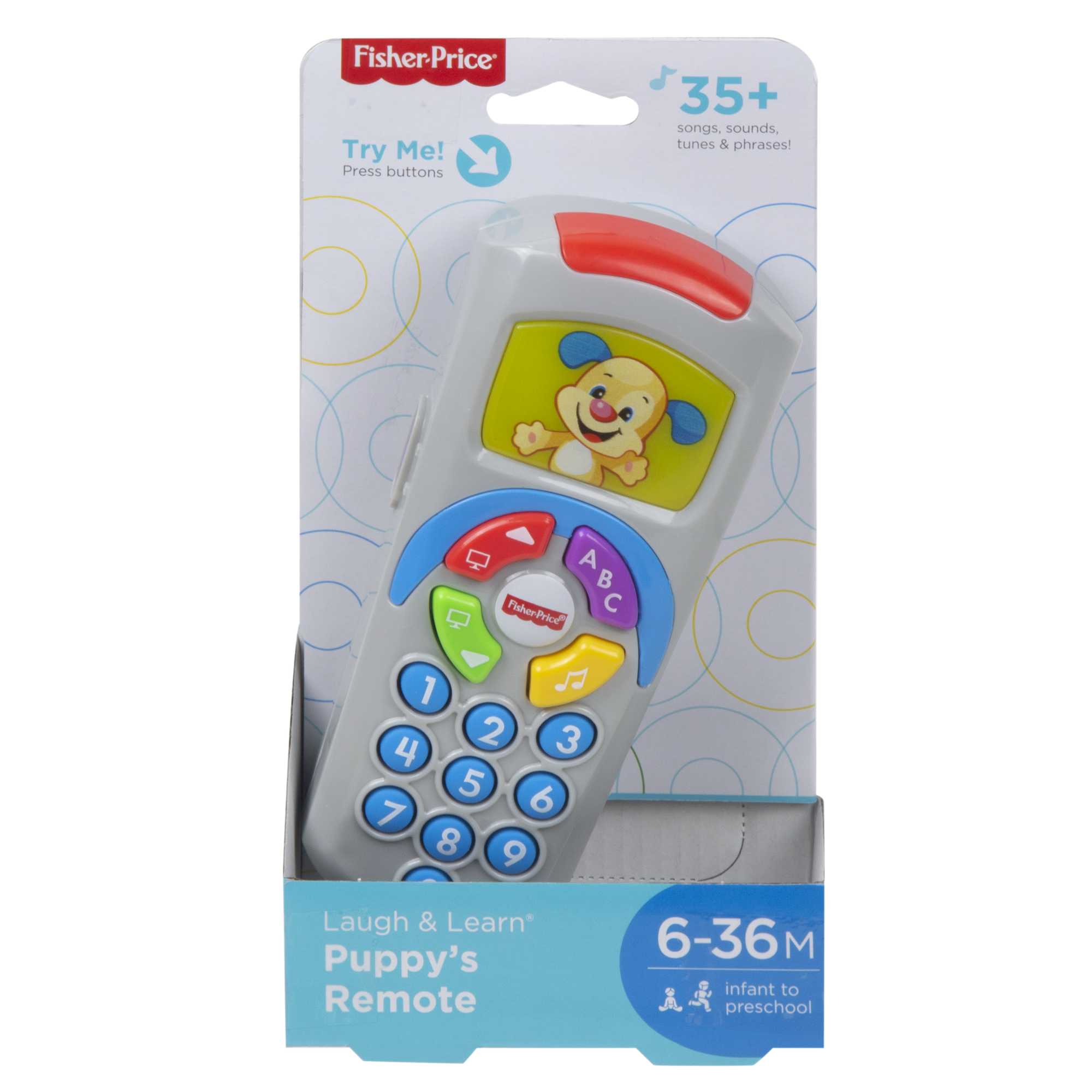Fisher-Price Laugh & Learn Puppy's Remote Baby & Toddler Learning Toy With Music & Lights - Image 6