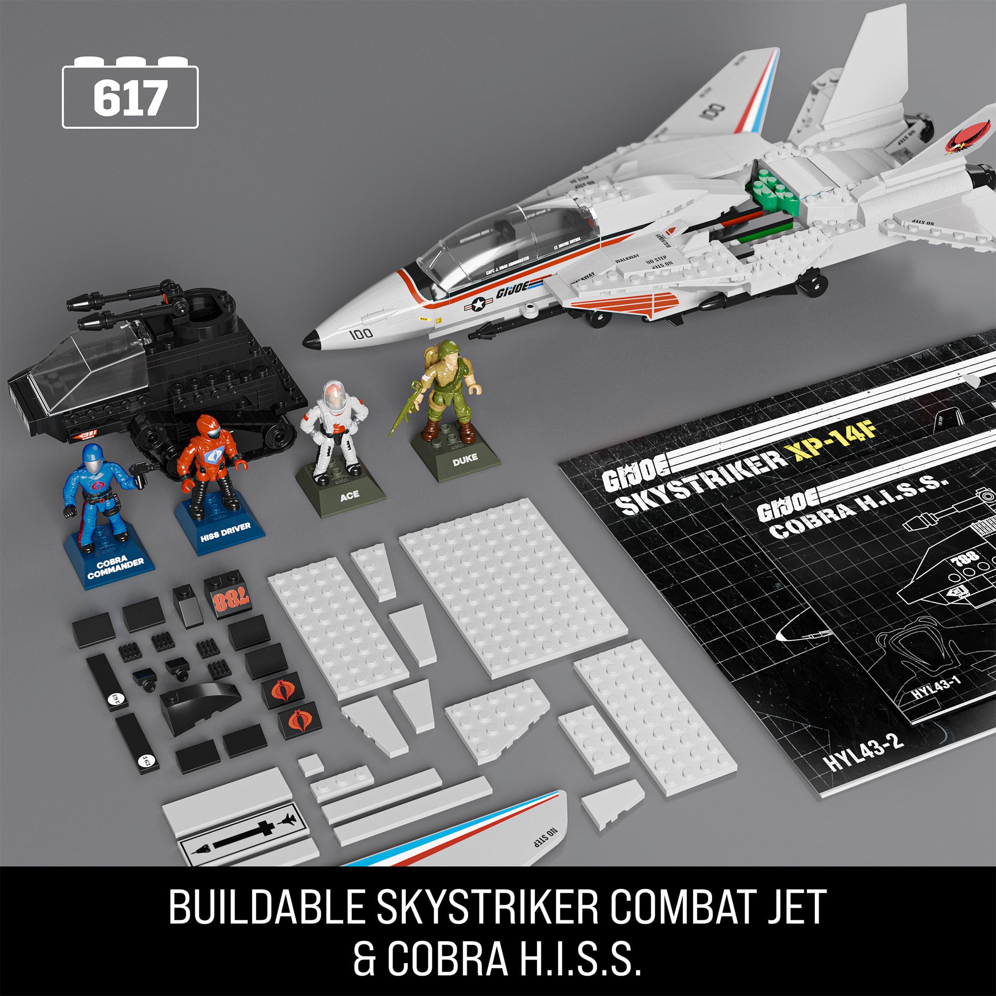 MEGA G.I. JOE Skystriker vs. COBRA H.I.S.S. Building Set - Image 6