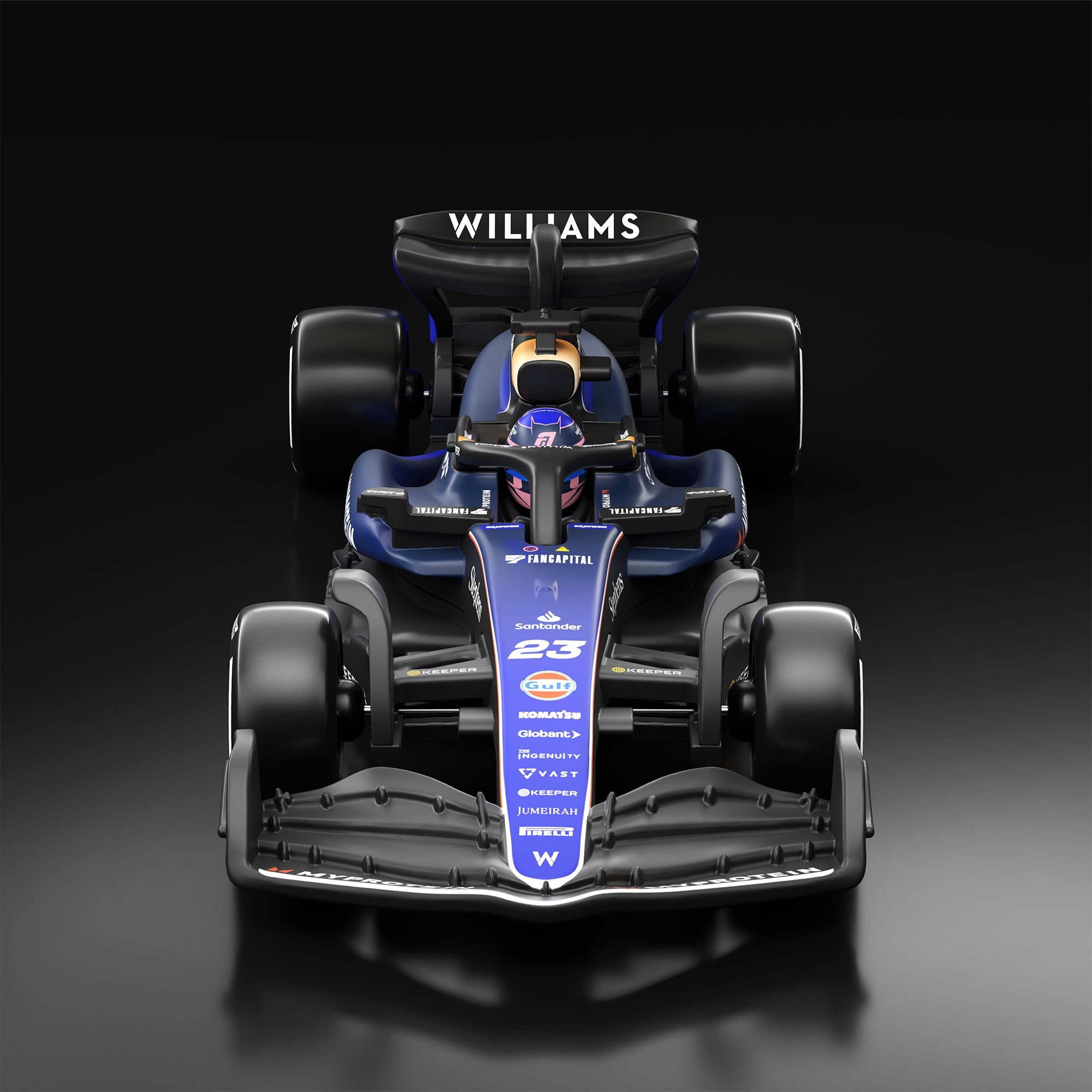 Hot Wheels F1 Series: 2024 Williams Racing FW46 Car #23 - Image 2