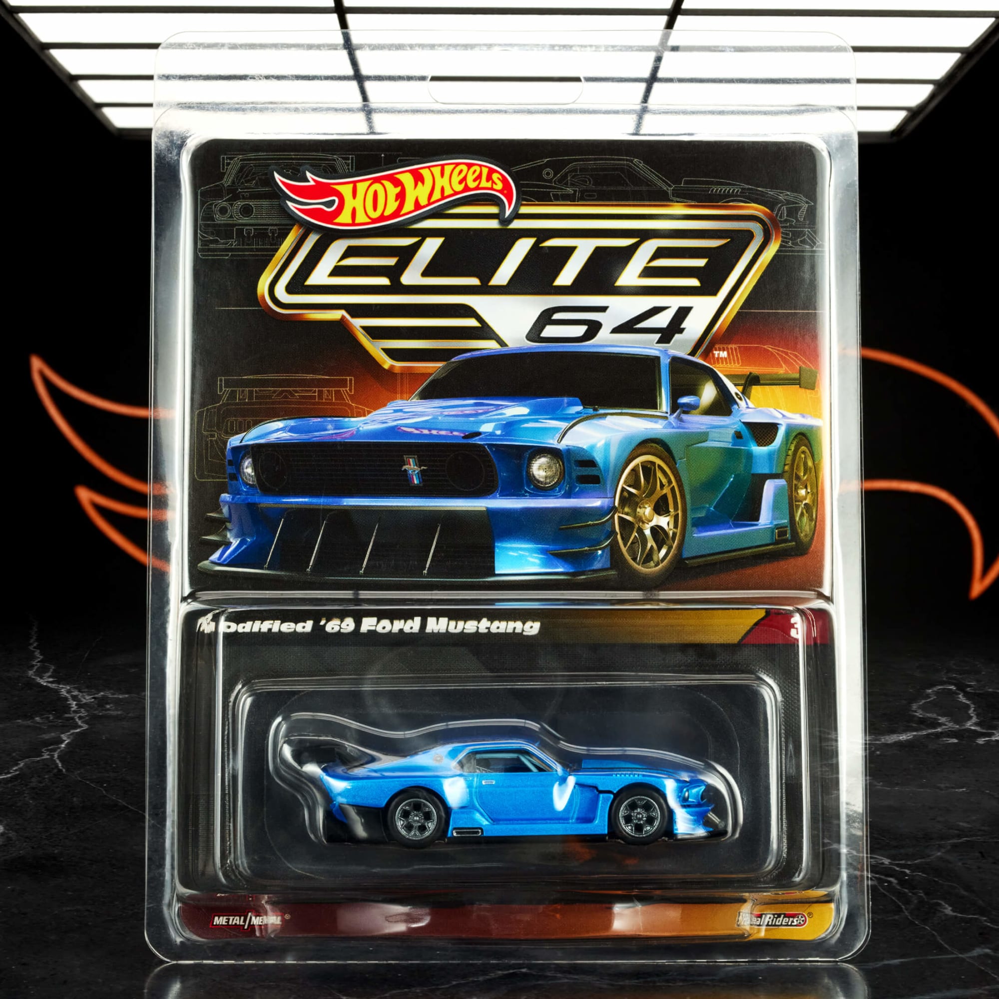 Hot Wheels Elite 64 Series Modified '69 Ford Mustang - Image 13