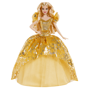 2020 Holiday Barbie Doll. Blonde Long Hair