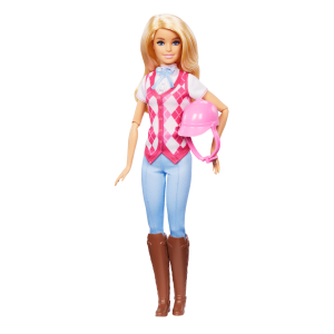 Barbie Mysteries: The Great Horse Chase Barbie Malibu Doll With Riding CloThes & Accessories