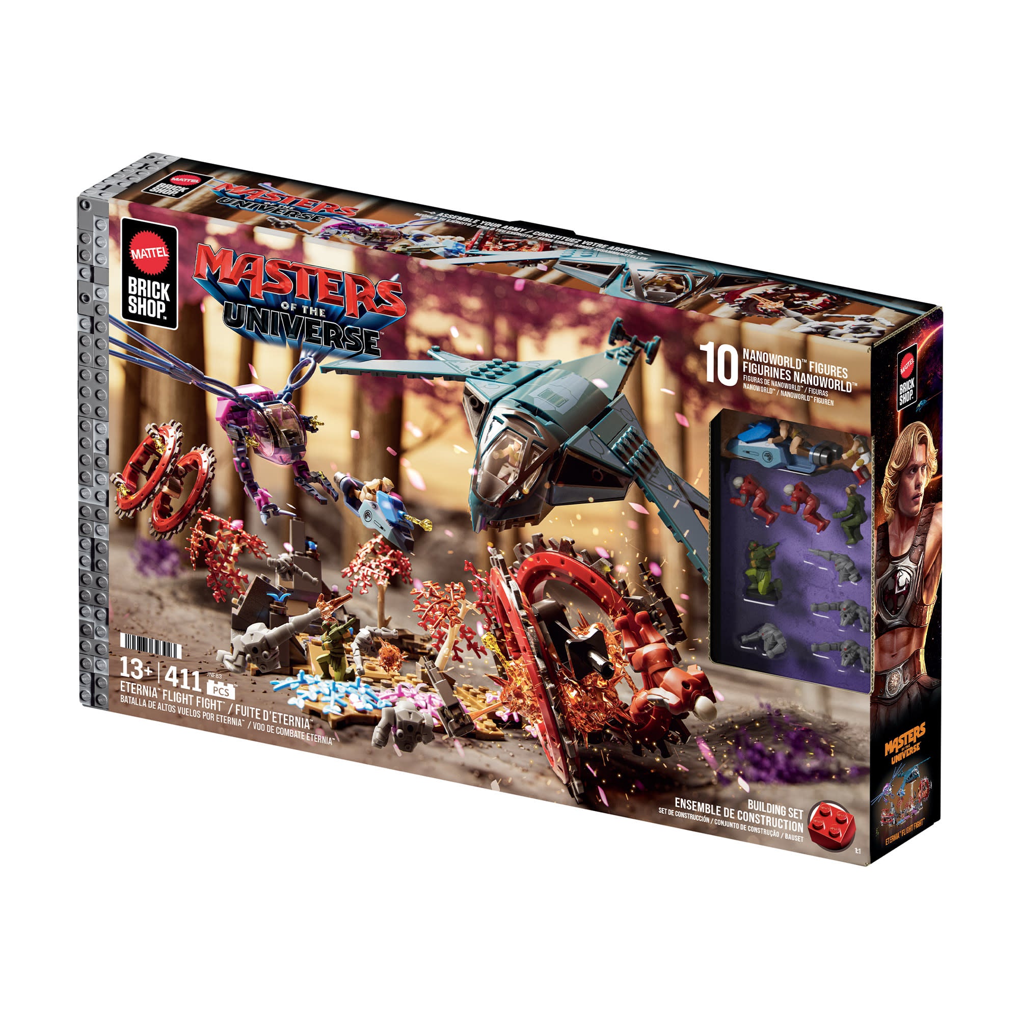 Mattel Brick Shop Masters of the Universe Eternia Flight Fight Building Set - Image 10