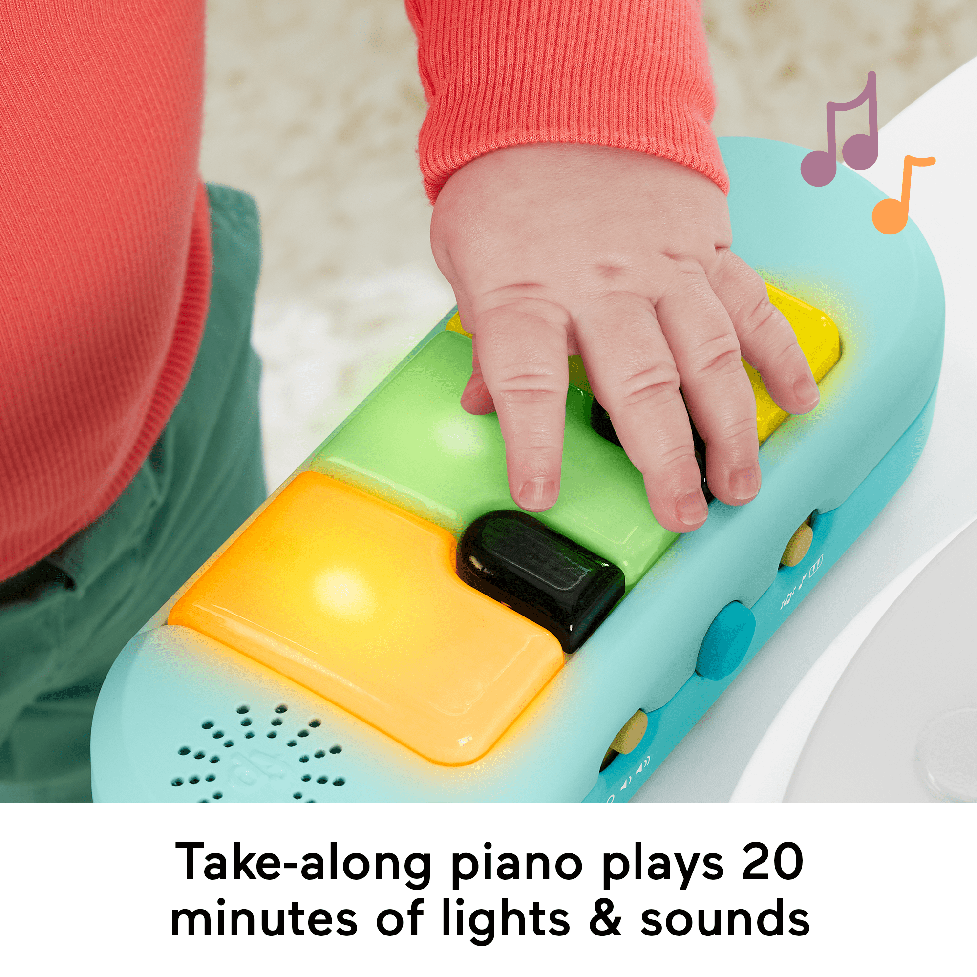 Fisher-Price 3-in-1 Hit Wonder Baby Activity Center & Toddler Play Table With Music & Lights - Image 5