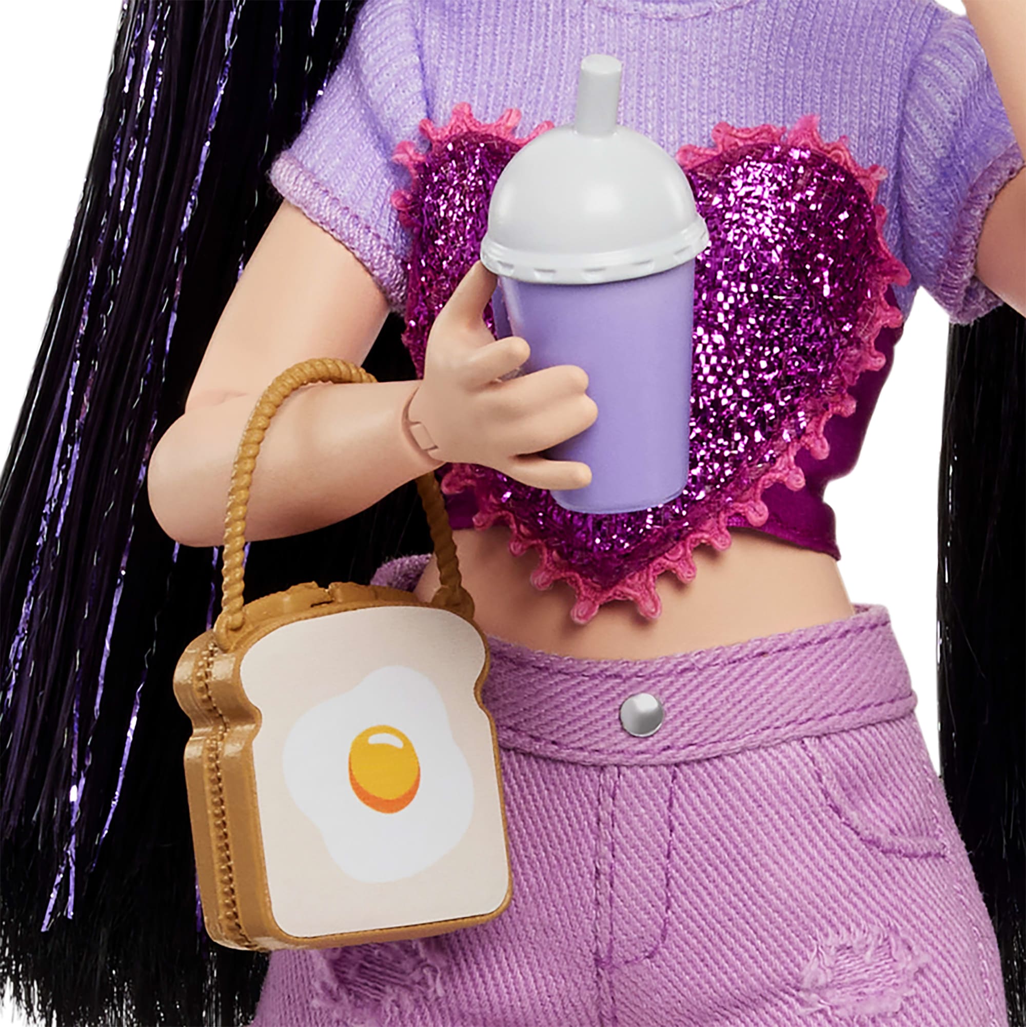 Barbie Dream Besties Renee Fashion Doll With 11 Food Themed Accessories - Image 5