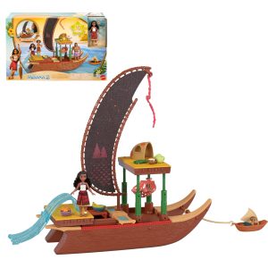Disney Moana 2 Coffret de Jeu Canot D'Aventure de Moana