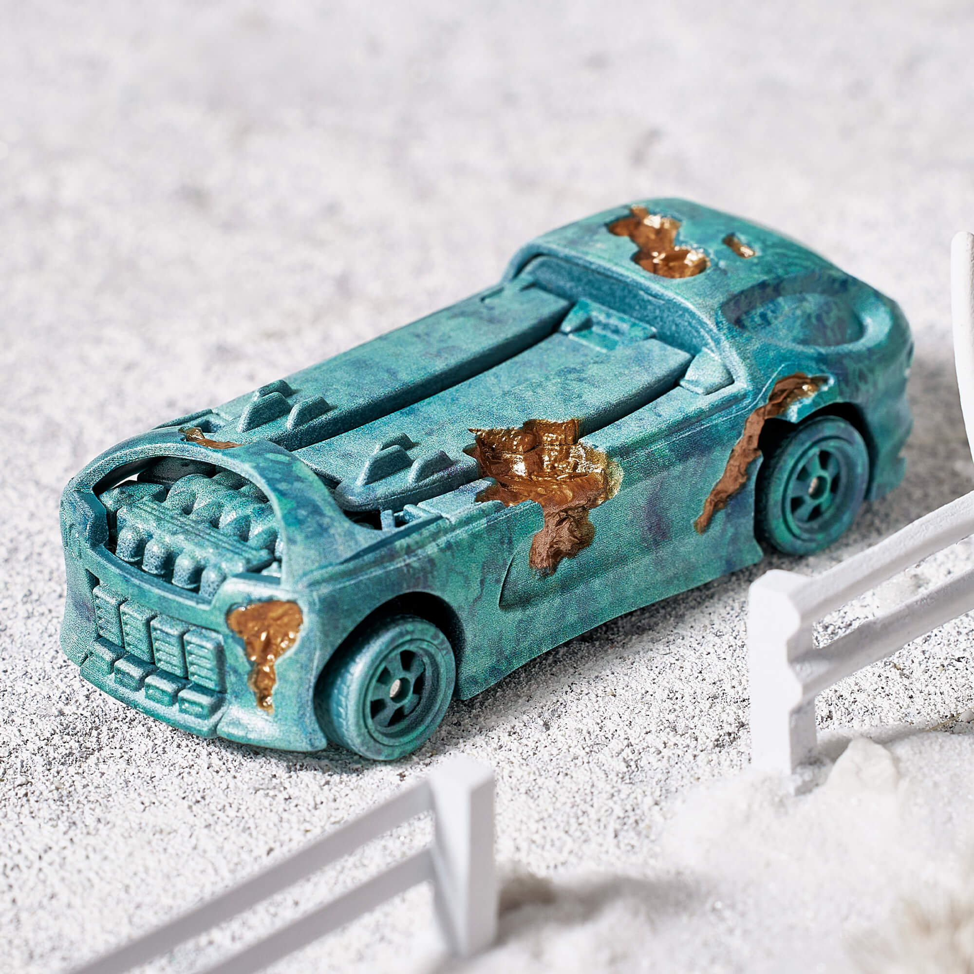 Hot Wheels x Daniel Arsham Eroded Deora II - Image 3