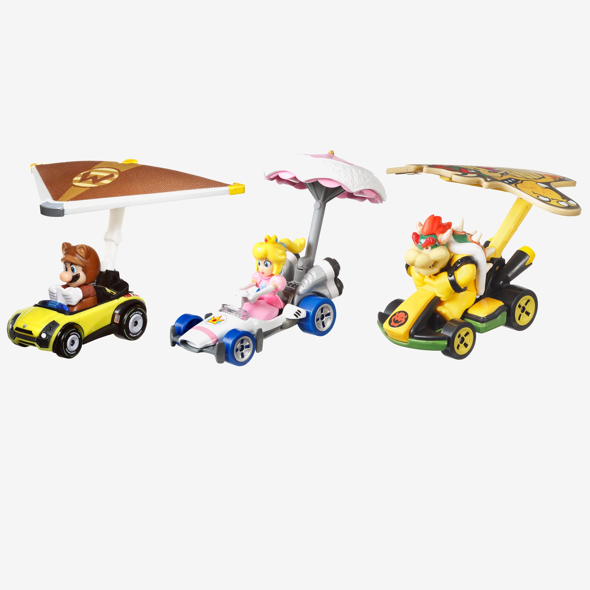 Hot Wheels MARIOKART Vehicle + Glider. Set of 3 - Image 2