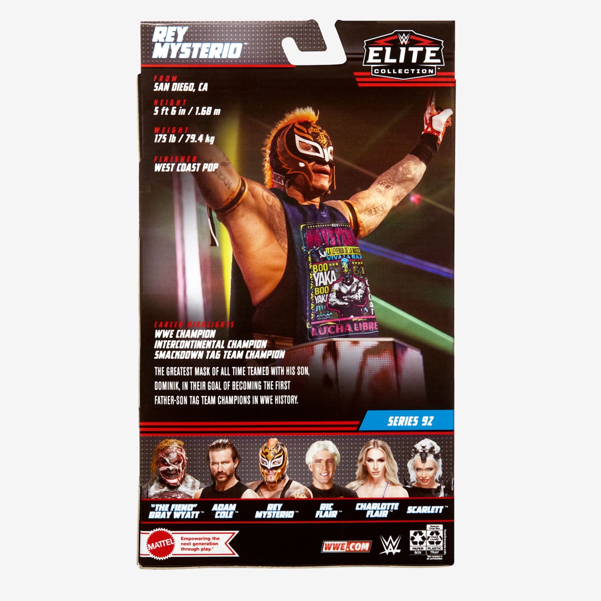 WWE Rey Mysterio Elite Collection Action Figure - Image 7