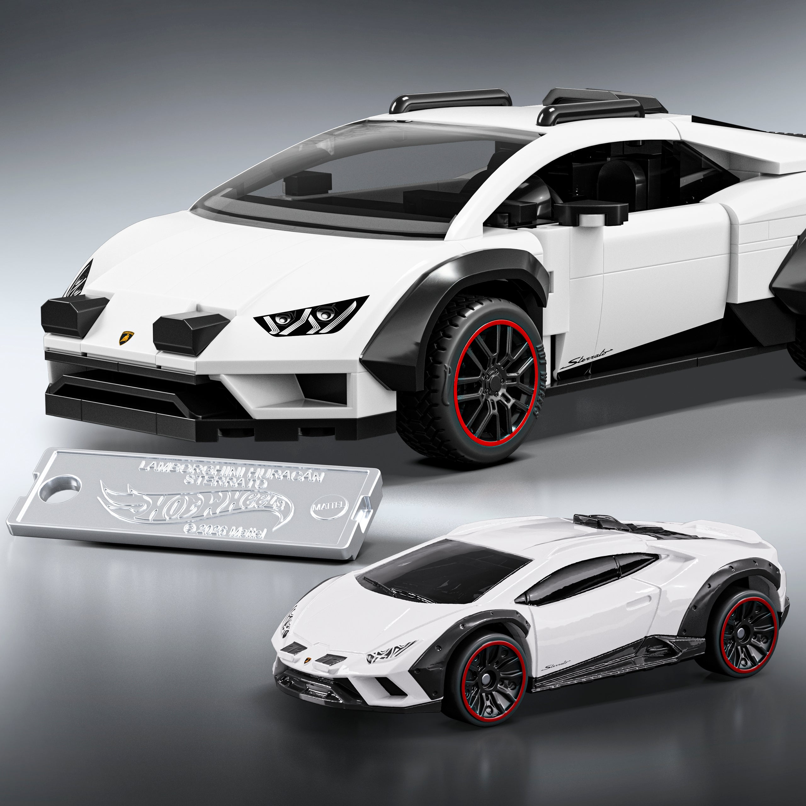 Hot Wheels-Coffret de Construction Lamborghini Huracán Sterrato - Image 5