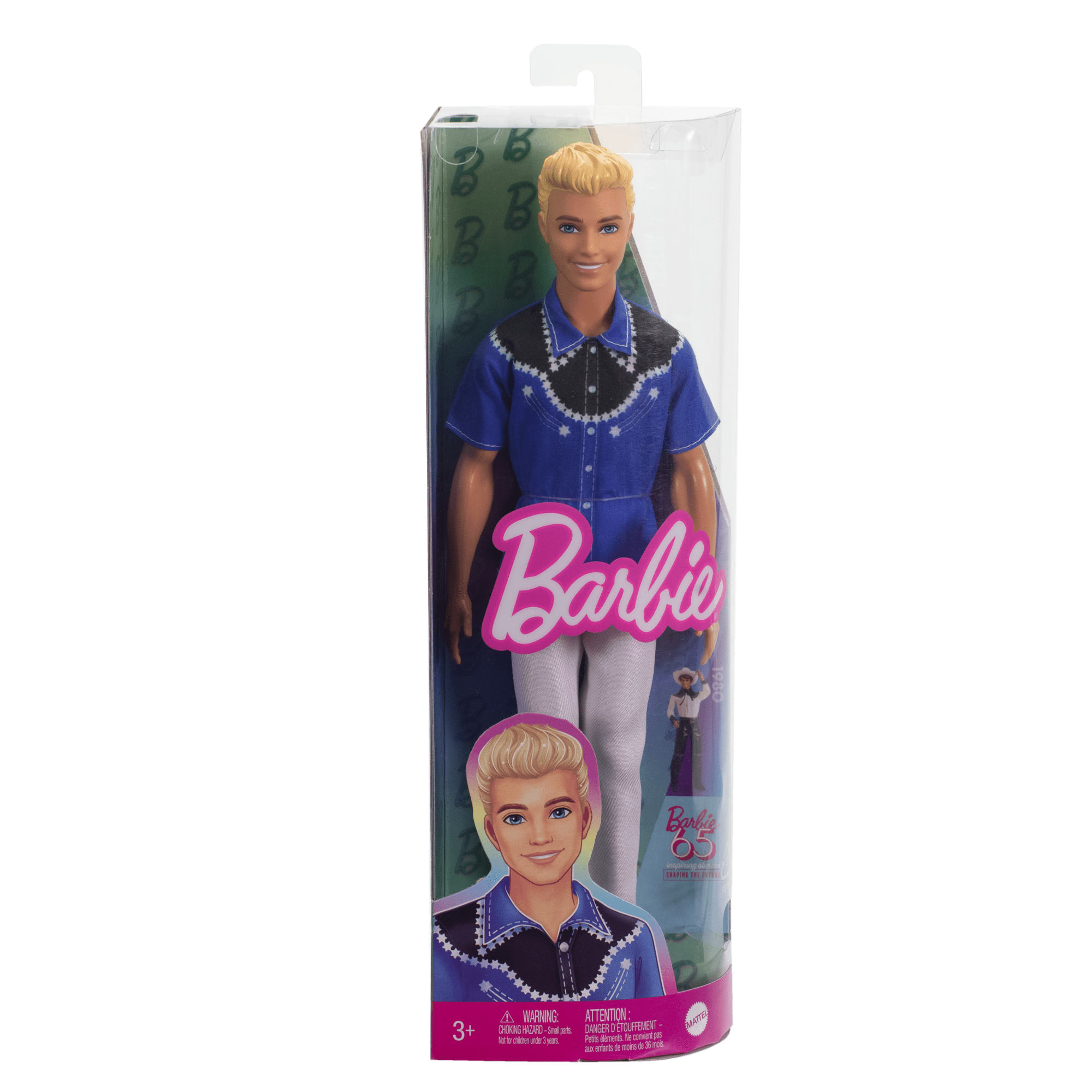 Barbie Fashionista Boneco Ken Camisa Azul e Preta - Image 6