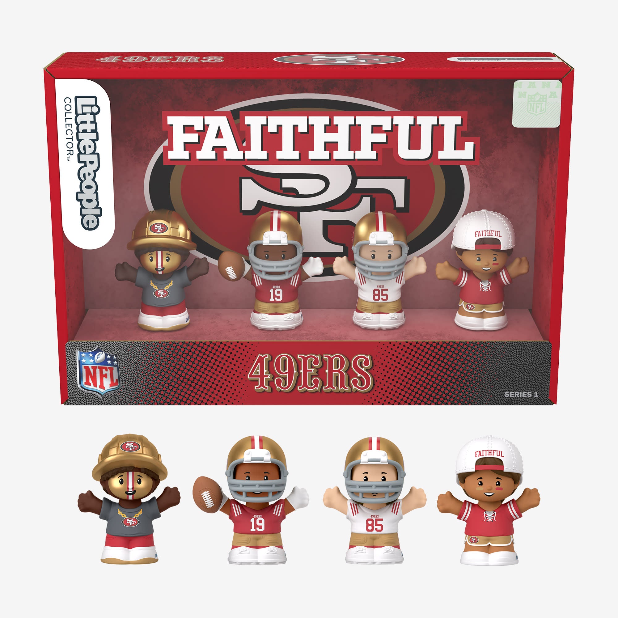 Little People Collector x NFL San Francisco 49ers Set - Image 4