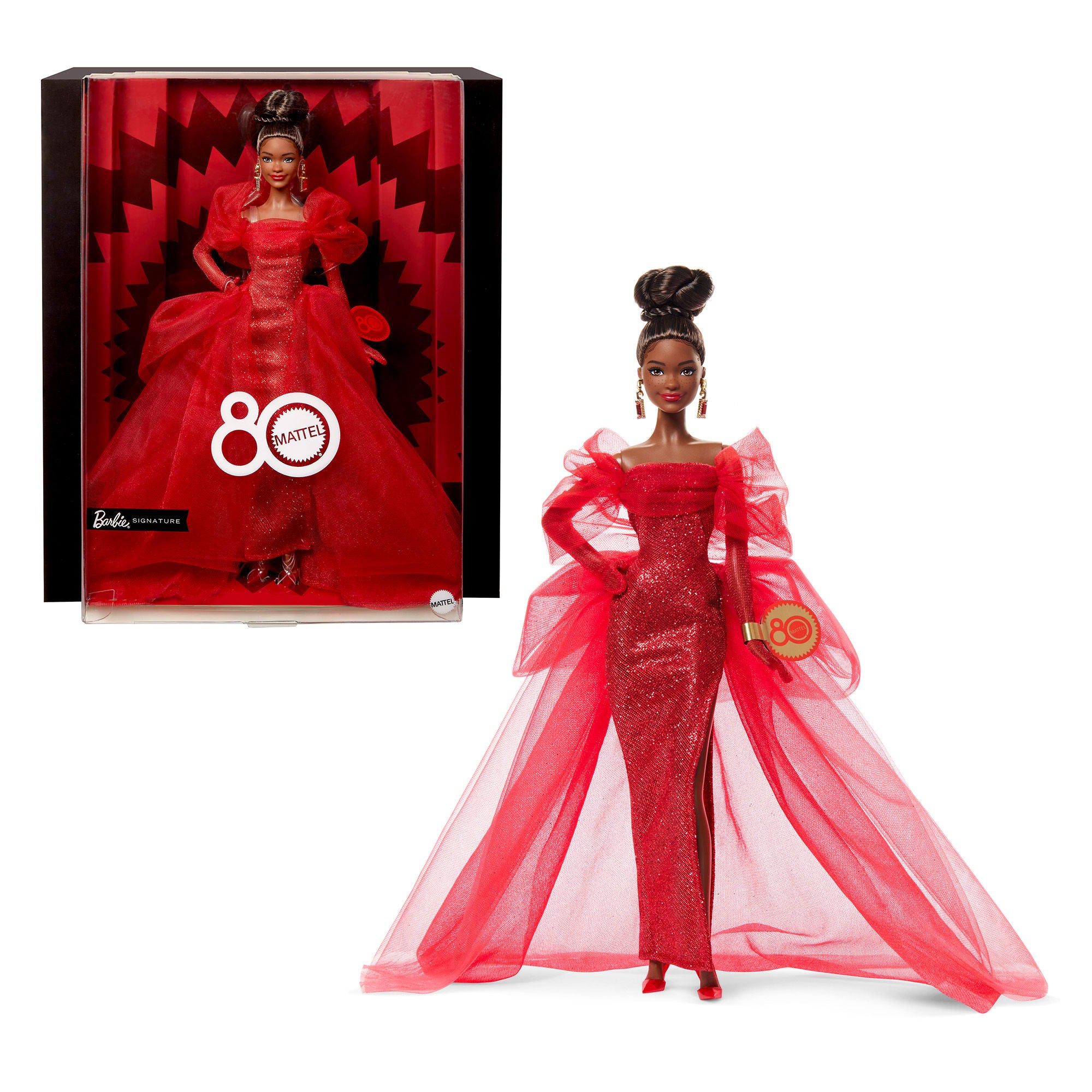 Barbie Mattel 80th Anniversary Doll – Brunette - Image 16