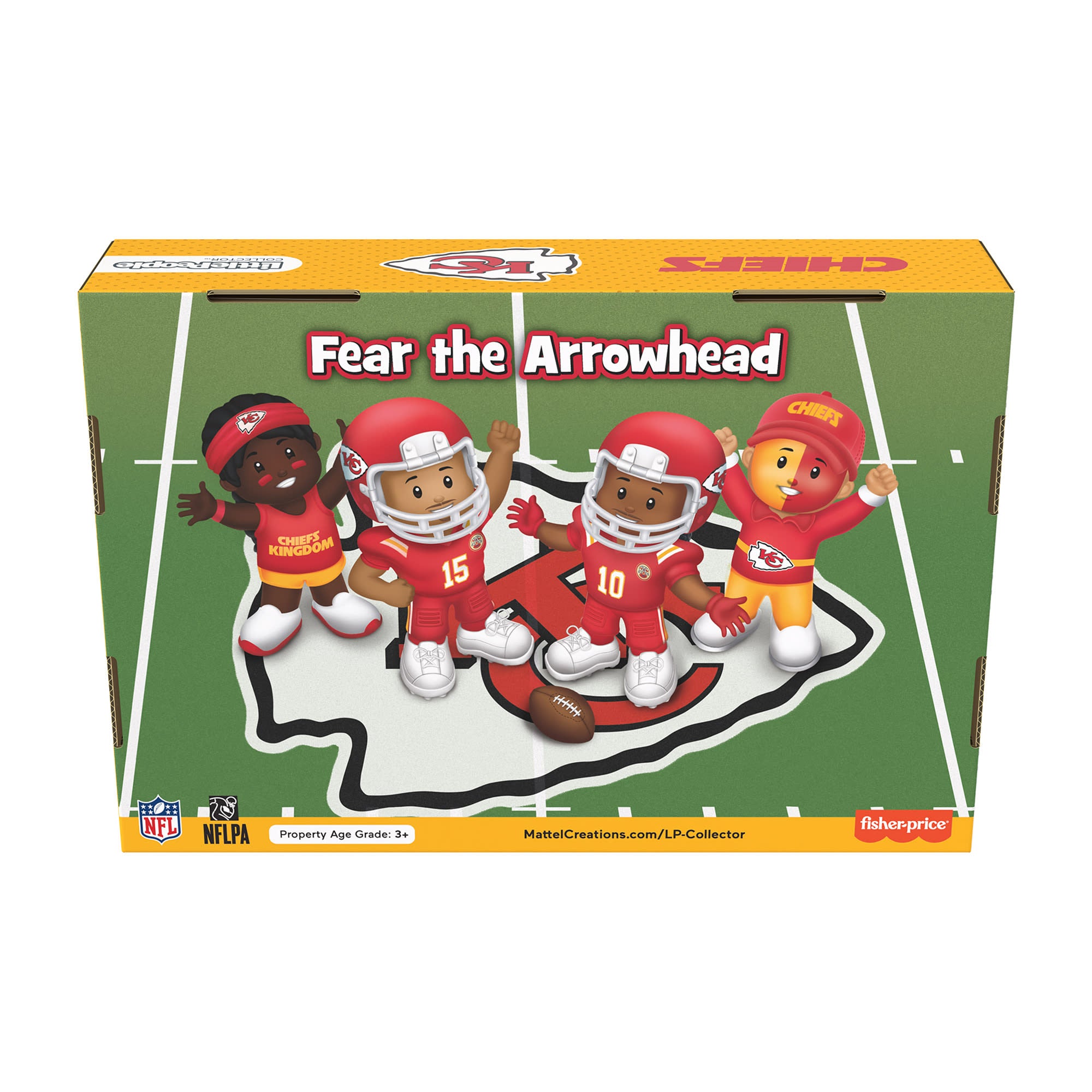 Little People Collector Kansas City Chiefs Alternate Jersey Figure Set - Image 8