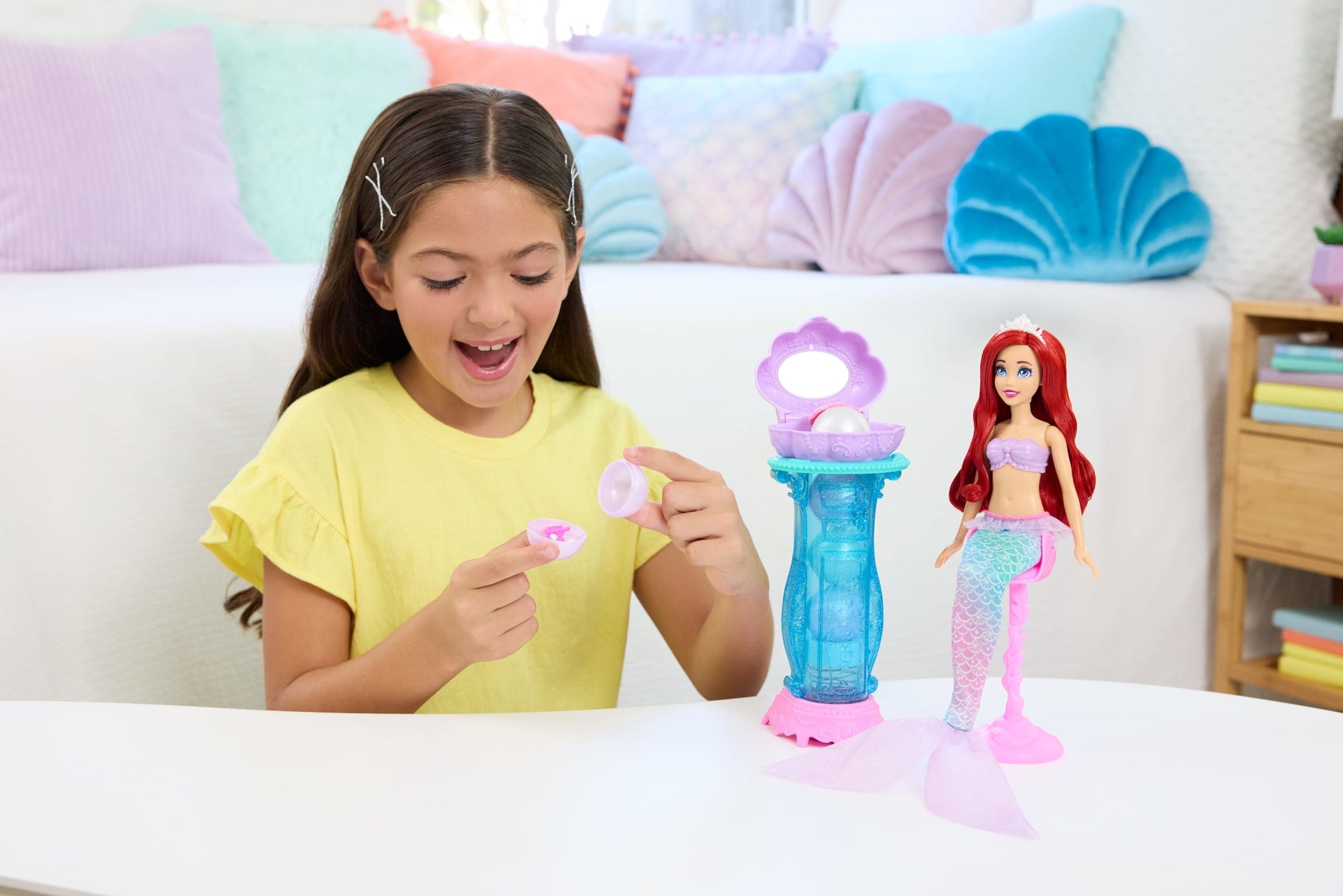 Disney Princesa Boneca Ariel com Acessórios Surpresa - Image 2