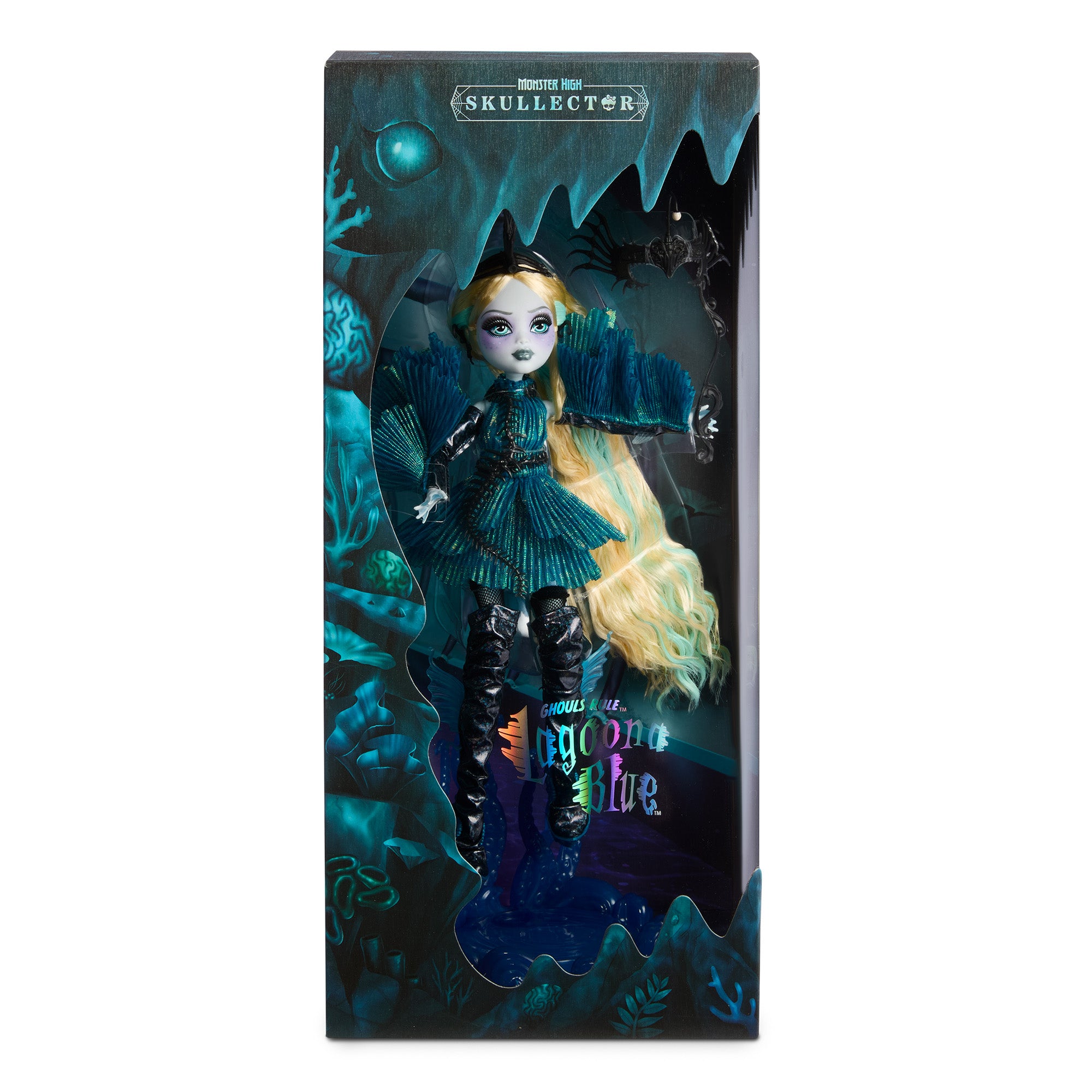 Monster High Skullector Ghouls Rule Lagoona Blue Doll - Image 5