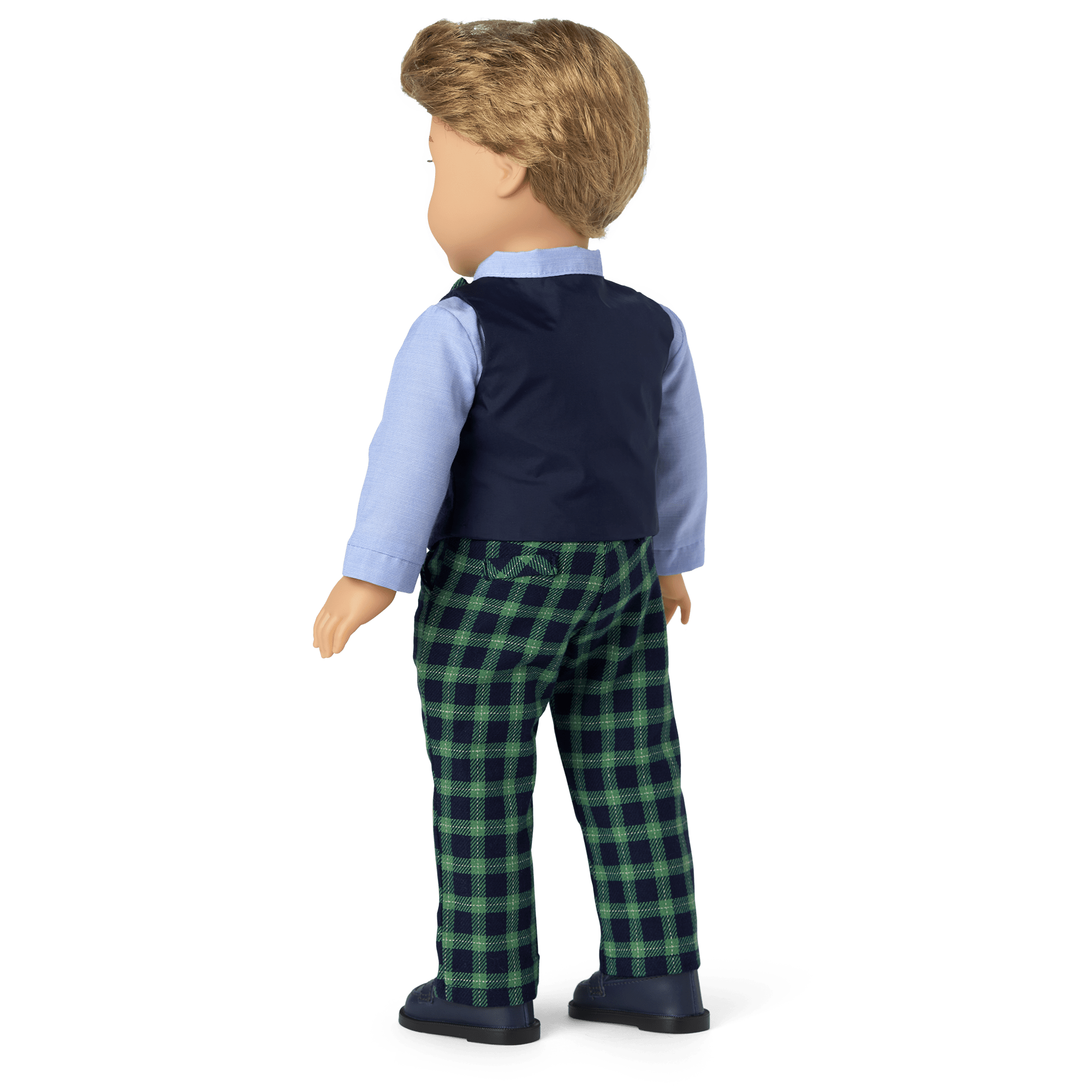 American Girl® x Janie and Jack Tartan Plaid Outfit for 18-inch Dolls - Image 3