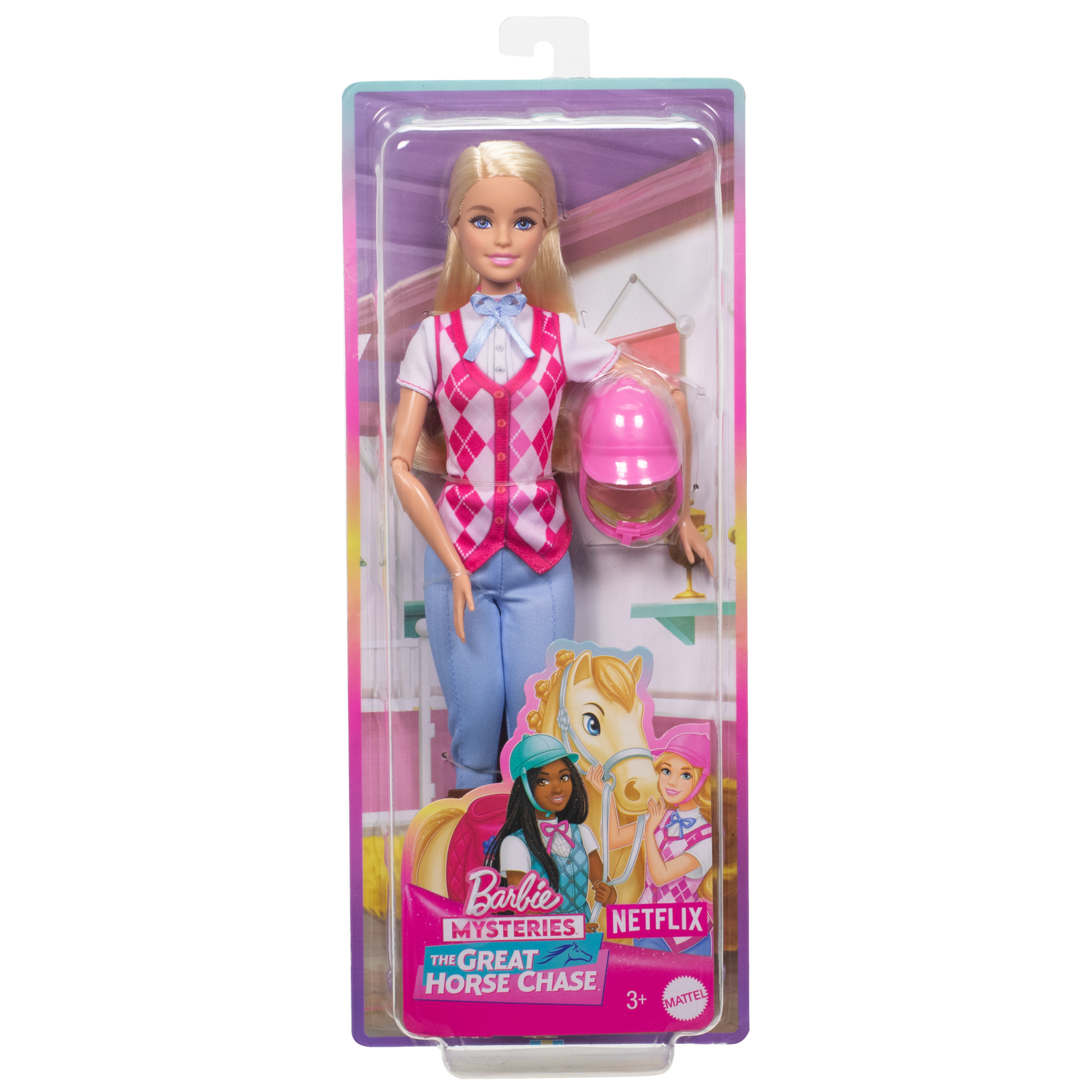 Barbie Detective La Gran Carrera de Caballos Muñeca Malibú Equitación - Image 6