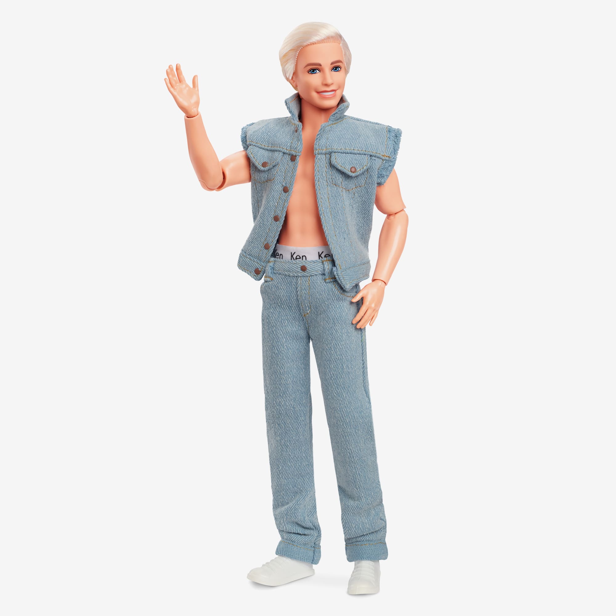Ken Doll Wearing Denim Matching Set – Barbie The Movie - Image 2