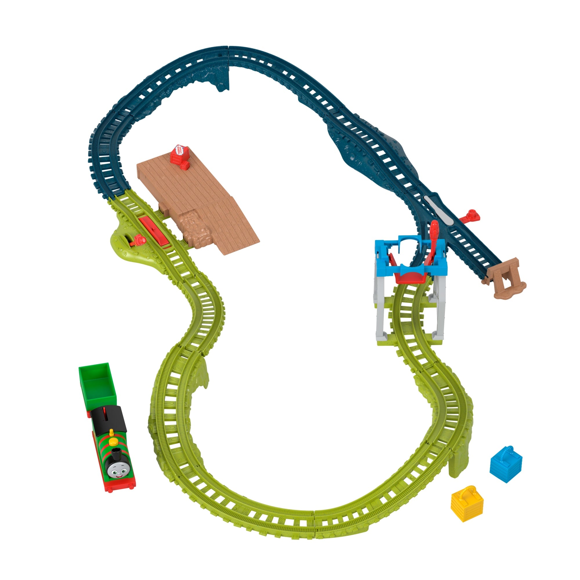 Thomas et ses Amis Coffret Train et Piste La Livraison de Percy