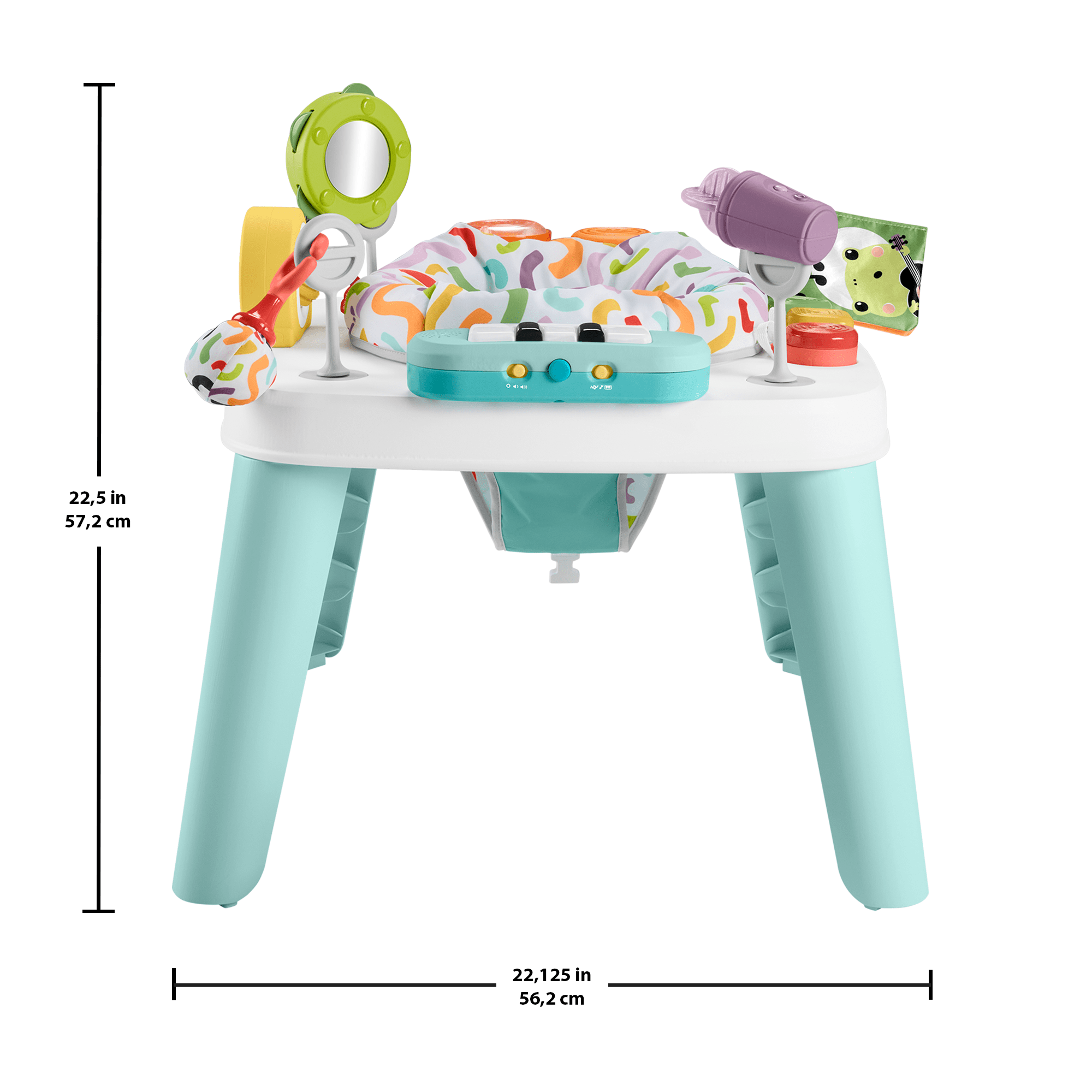 Fisher-Price 3-in-1 Hit Wonder Baby Activity Center & Toddler Play Table With Music & Lights - Image 6