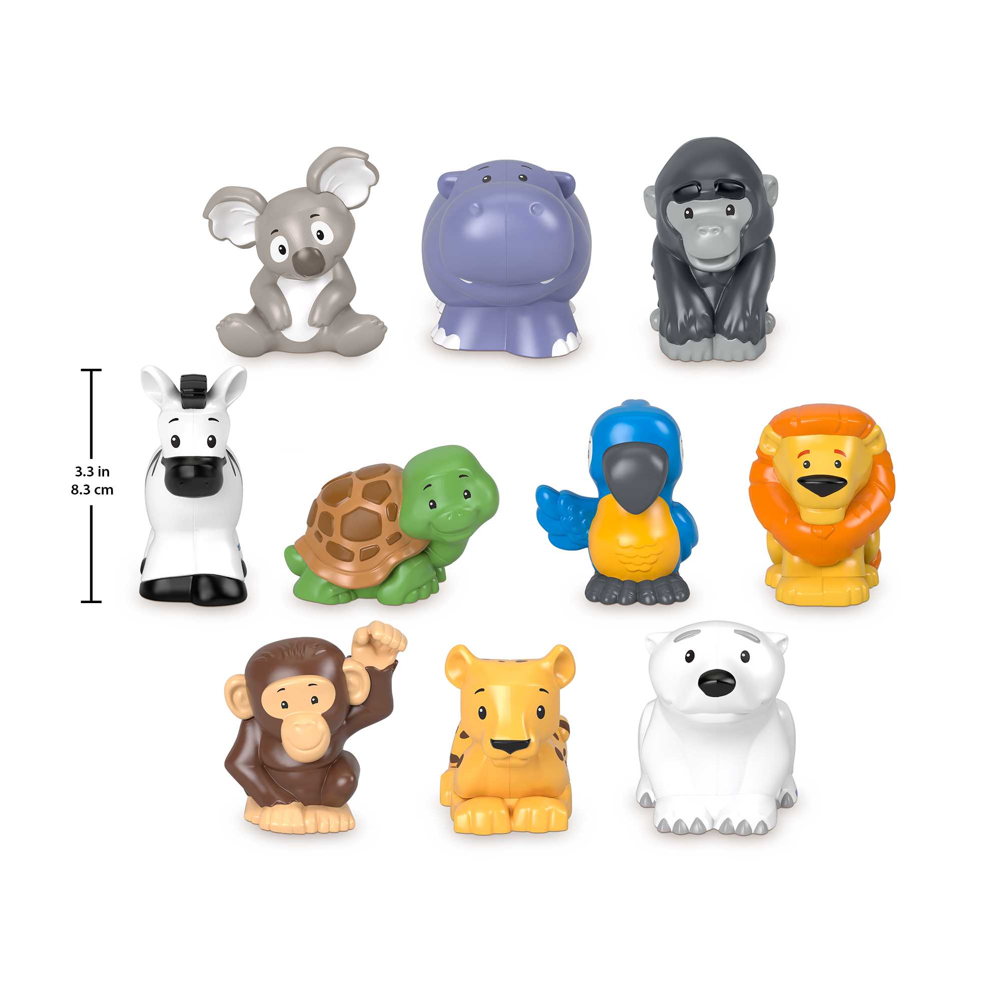 Fisher-Price Little People 10 Figure Animal Pack - Image 2