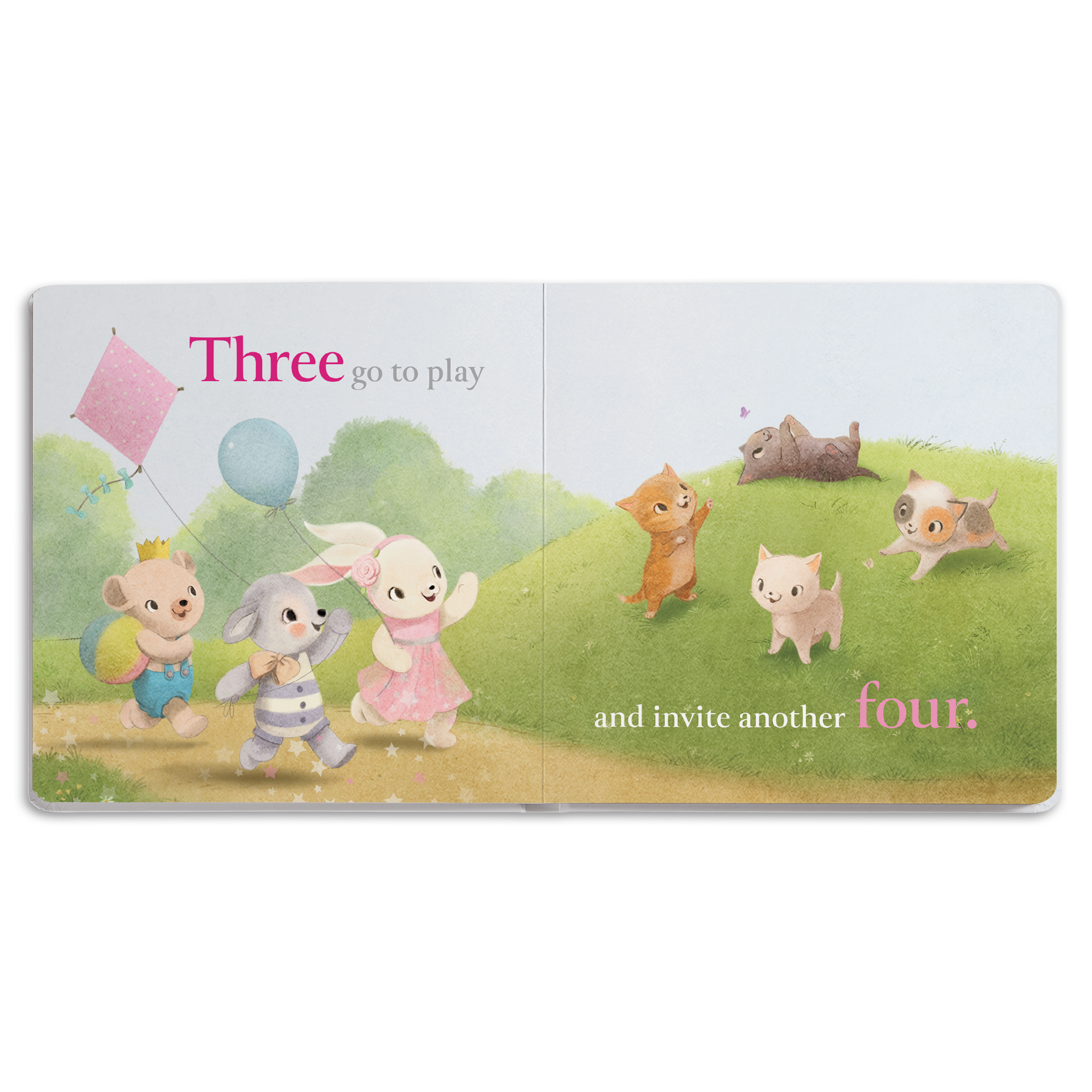 Bitty Baby® Doll #5 in Pastel Pink + Bunny Friend & Board Book - Image 5