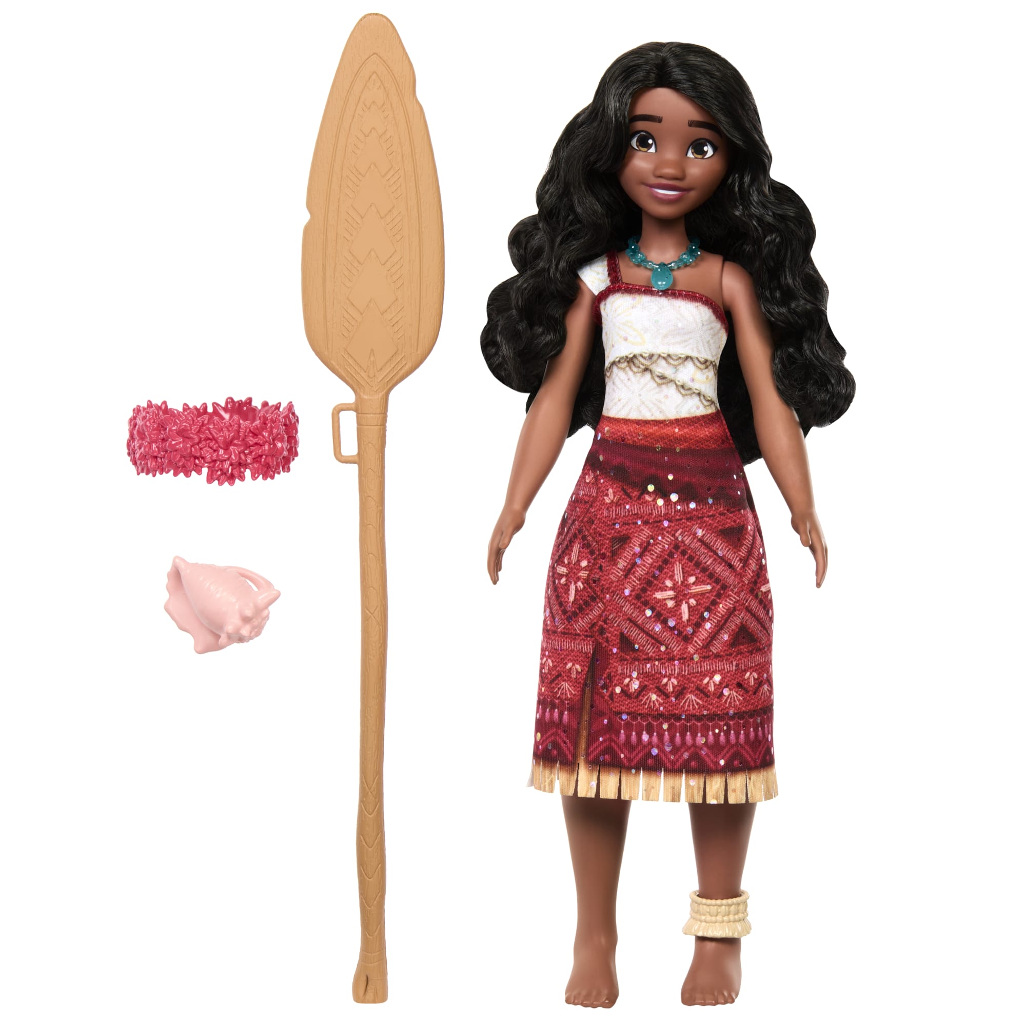 Disney Moana 2 Poupée et Acc. Moana Aventures Musicales. Anglais - Image 5