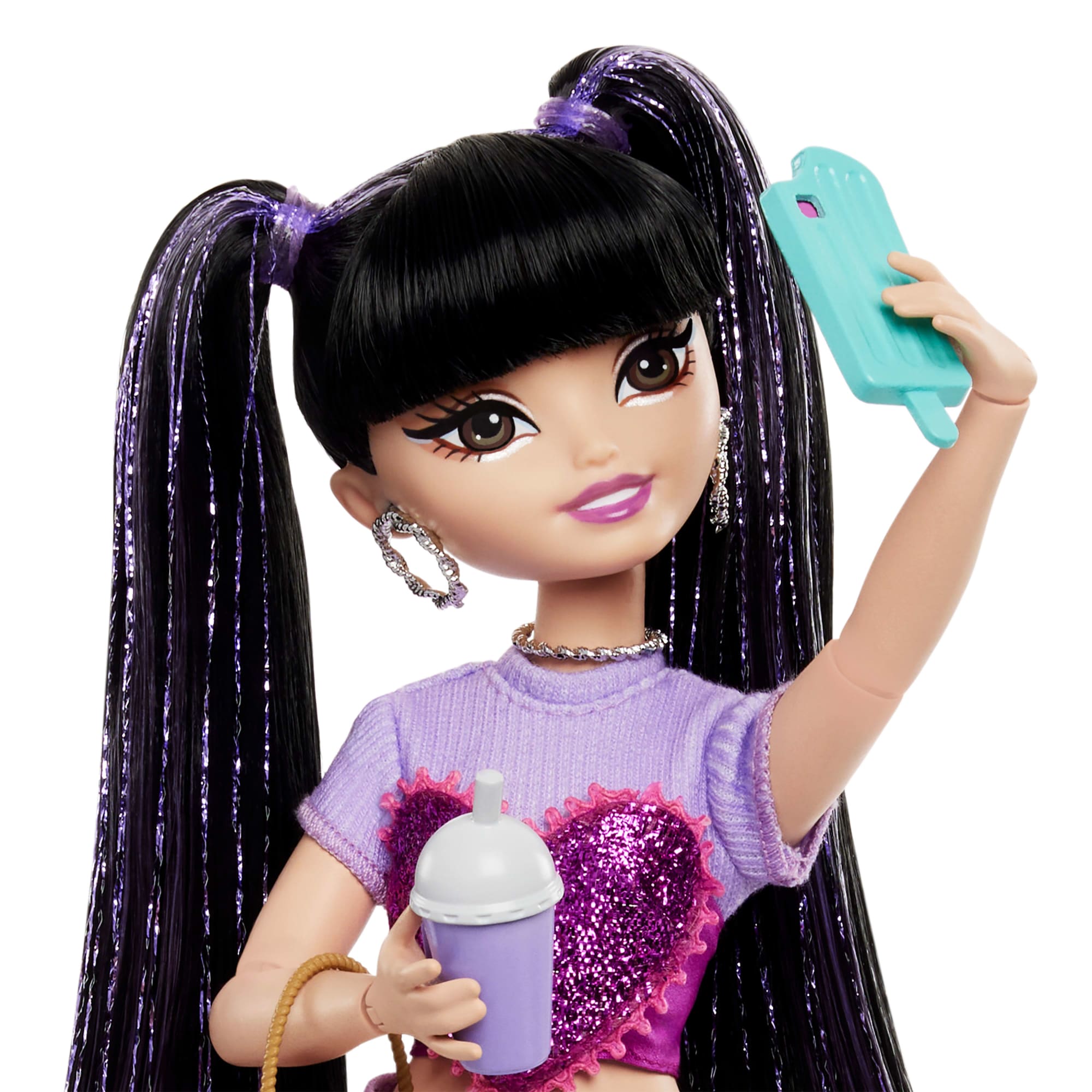 Barbie Dream Besties Renee Fashion Doll With 11 Food Themed Accessories - Image 4