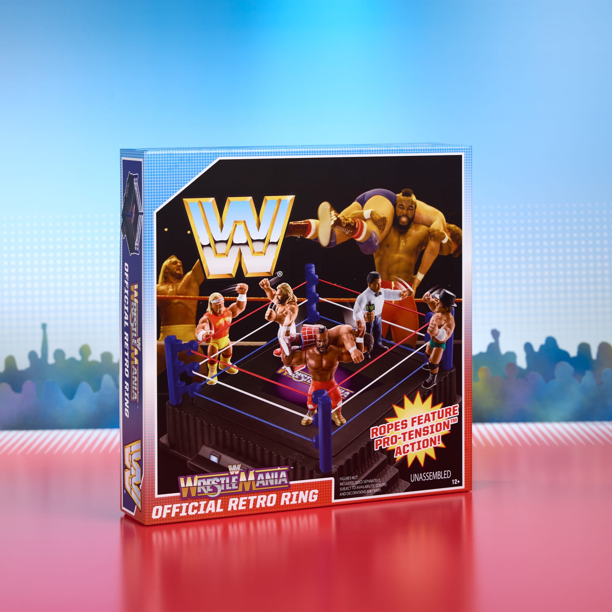 WWE Retro WrestleMania Ring for Retro Action Figures - Image 4