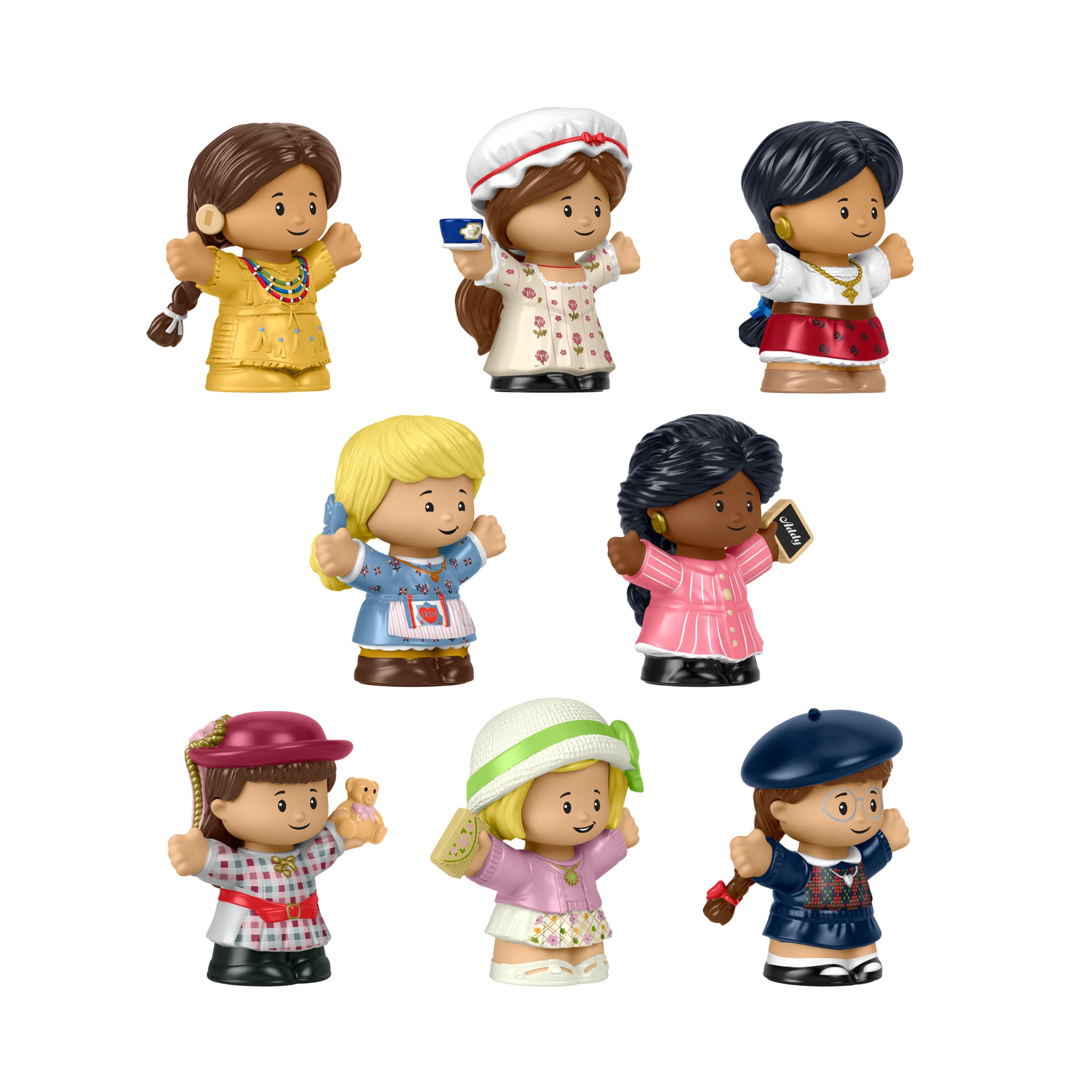 Little People Collector American Girl 40th Anniversary Special Edition Set For Fans. 8 Figures - Image 2