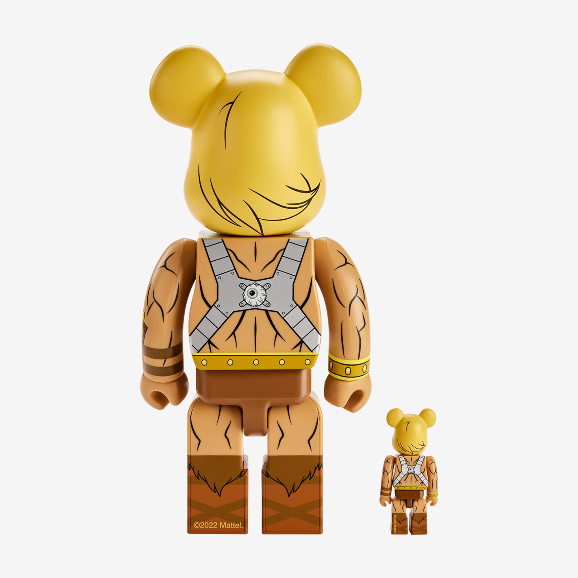 Masters of the Universe He-Man BE@RBRICK 100% & 400% - Image 2