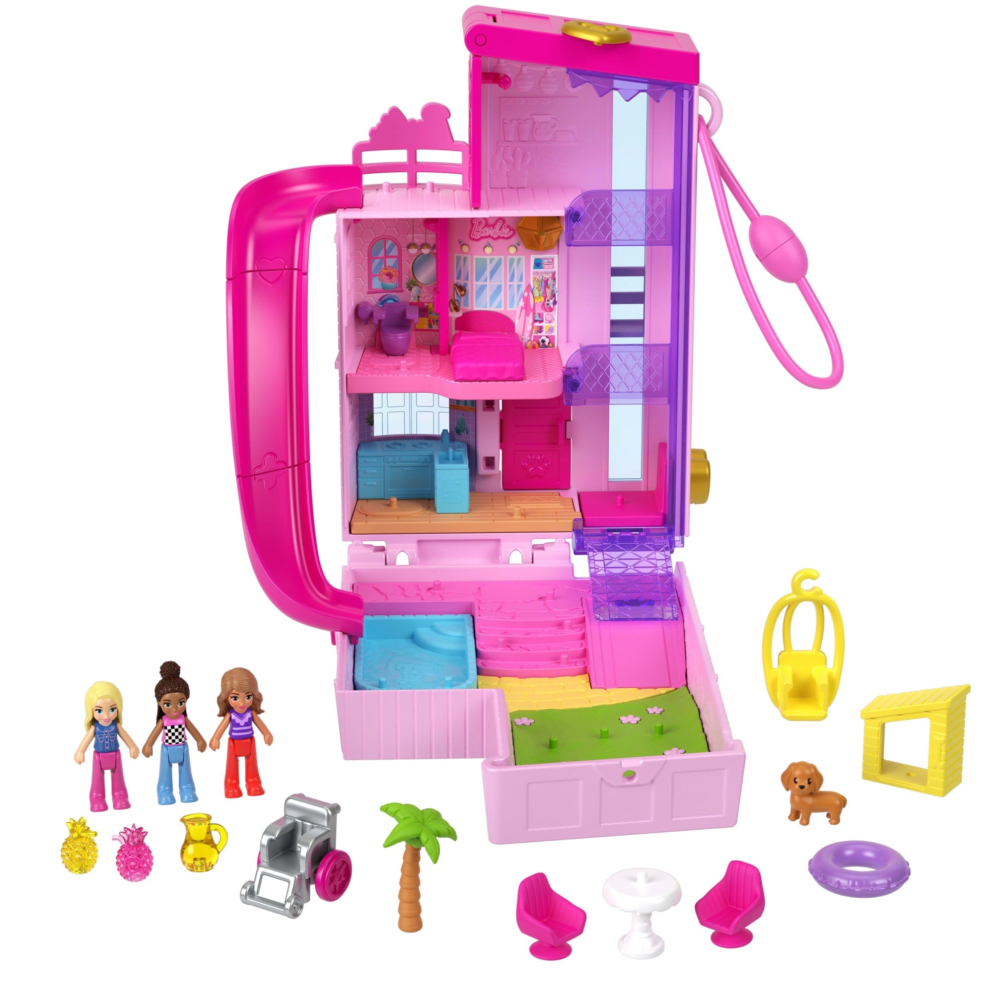 Polly Pocket Barbie Dreamhouse Compact - Image 9