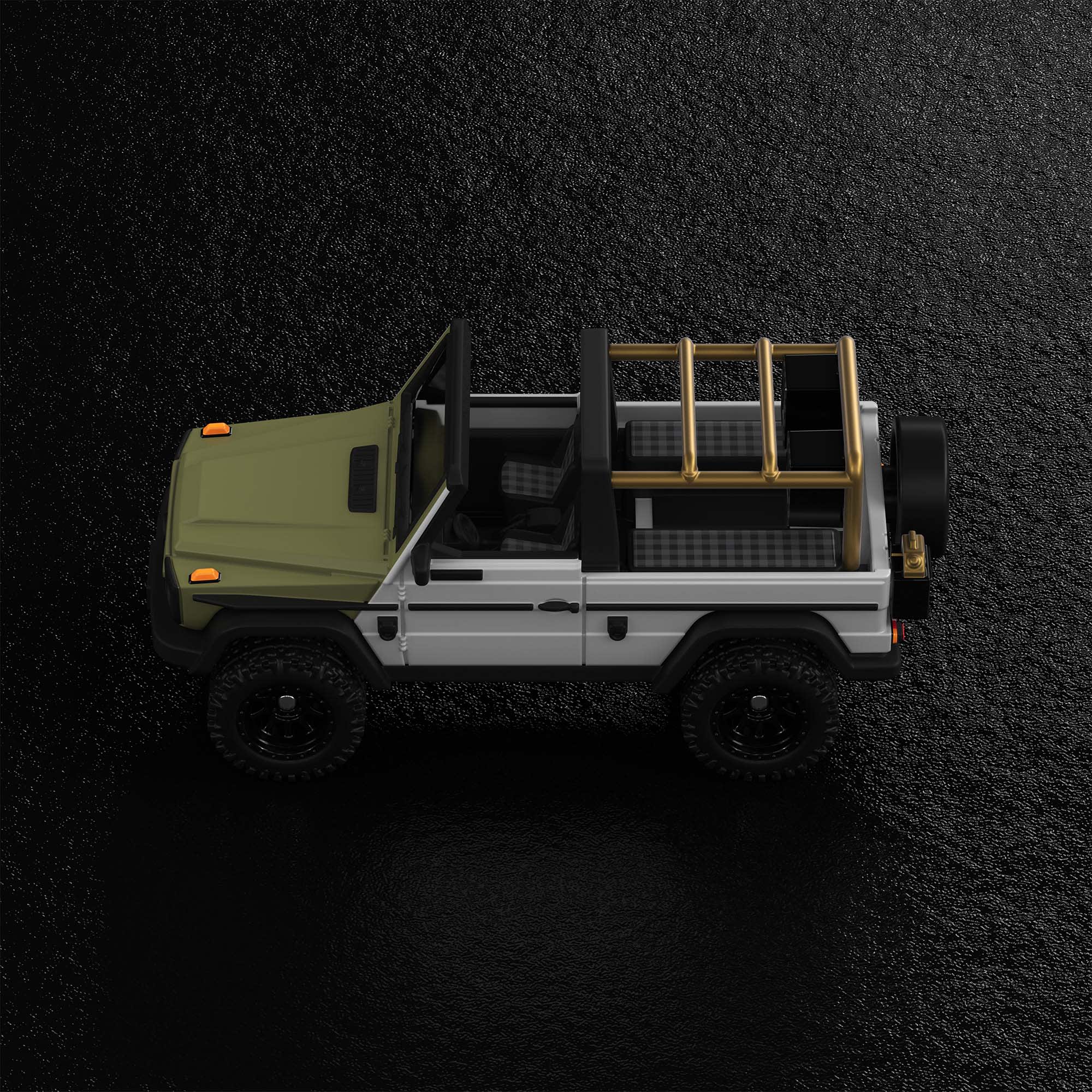 Hot Wheels x Mercedes-Benz Project G-class Past II Future designed by NIGO - Image 22