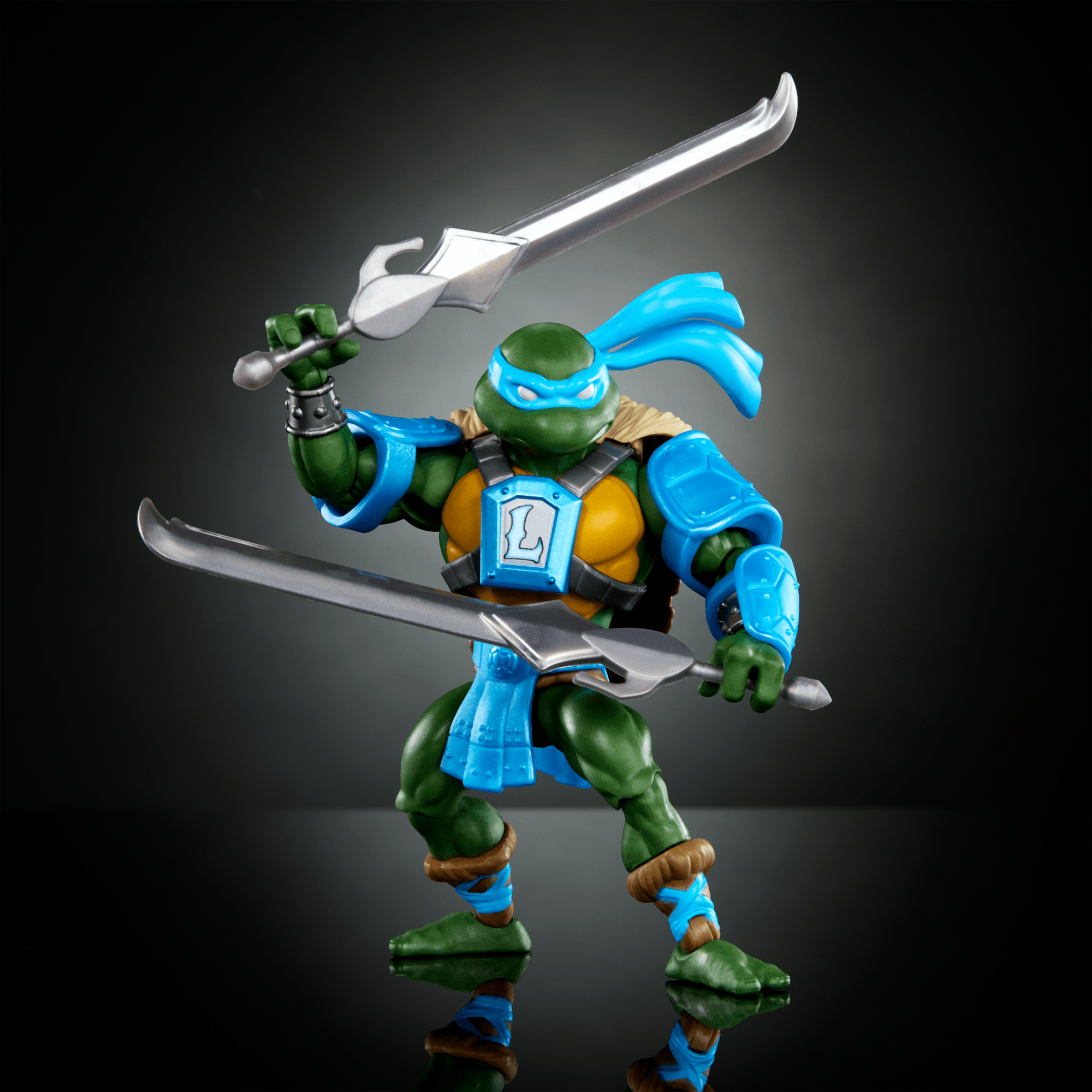 Masters of the Universe Origins Turtles of Grayskull Leonardo Action Figure - Image 4